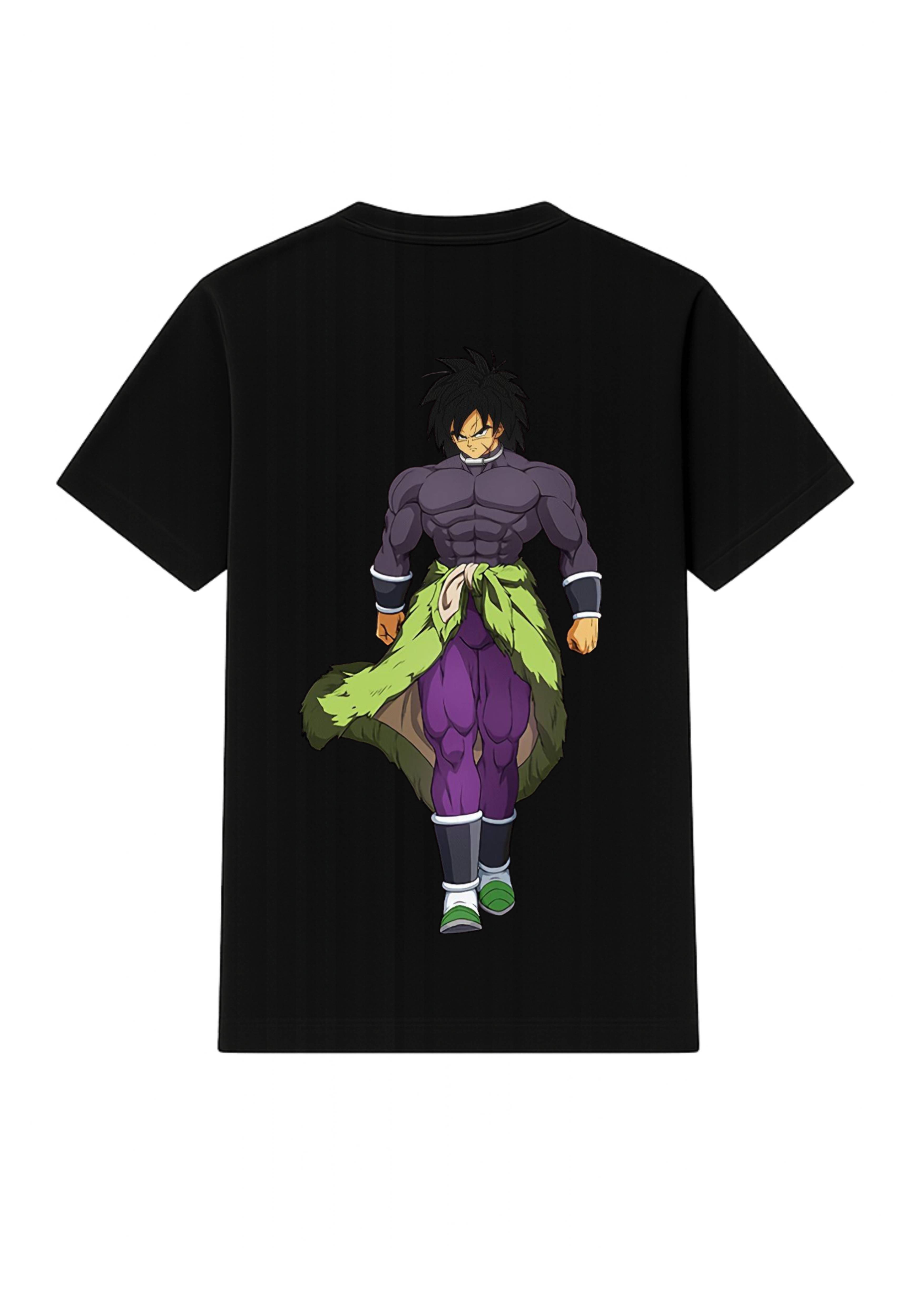 Broly Anime Character Graphic T-Shirt