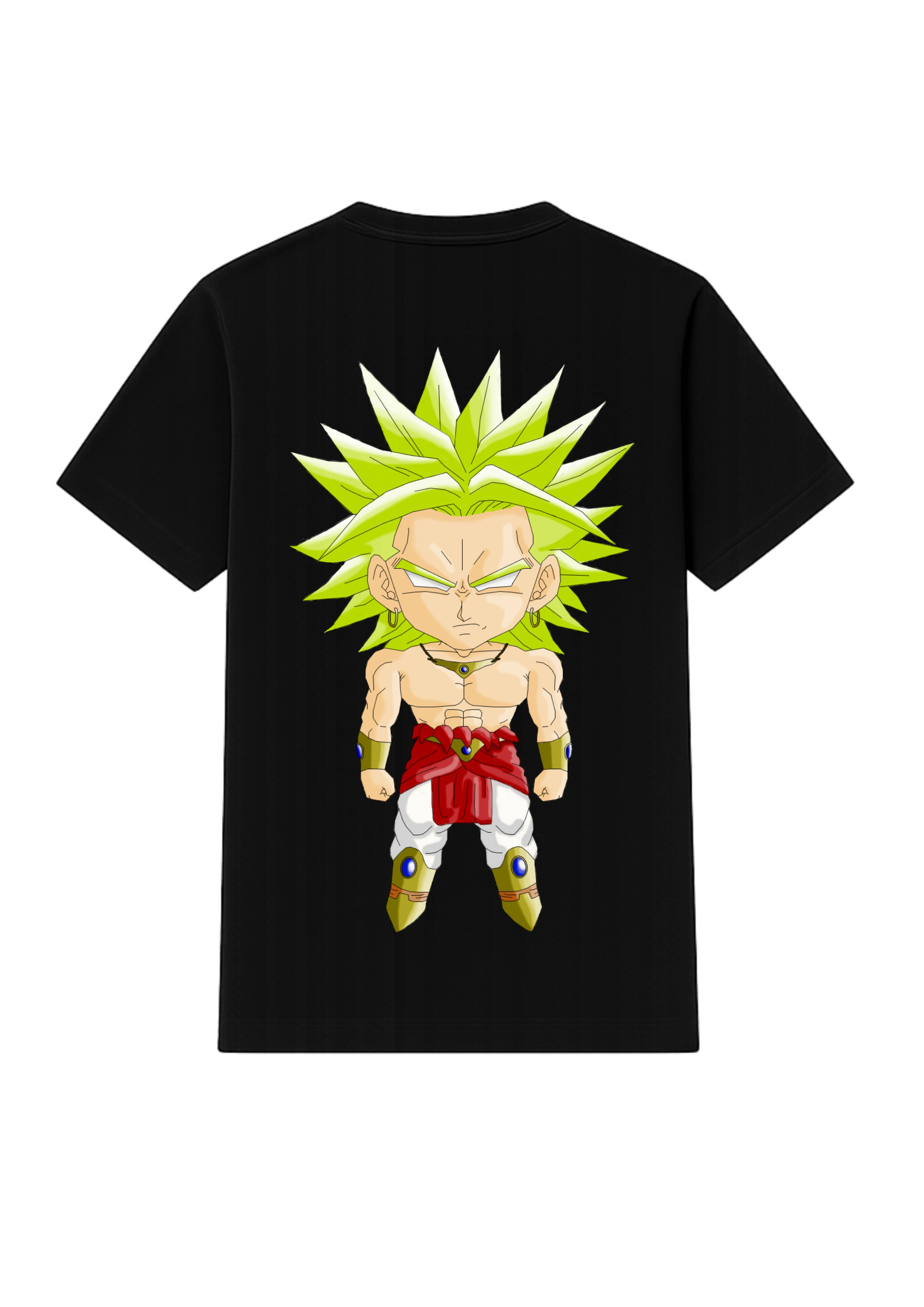 Broly Anime Character Graphic T-Shirt