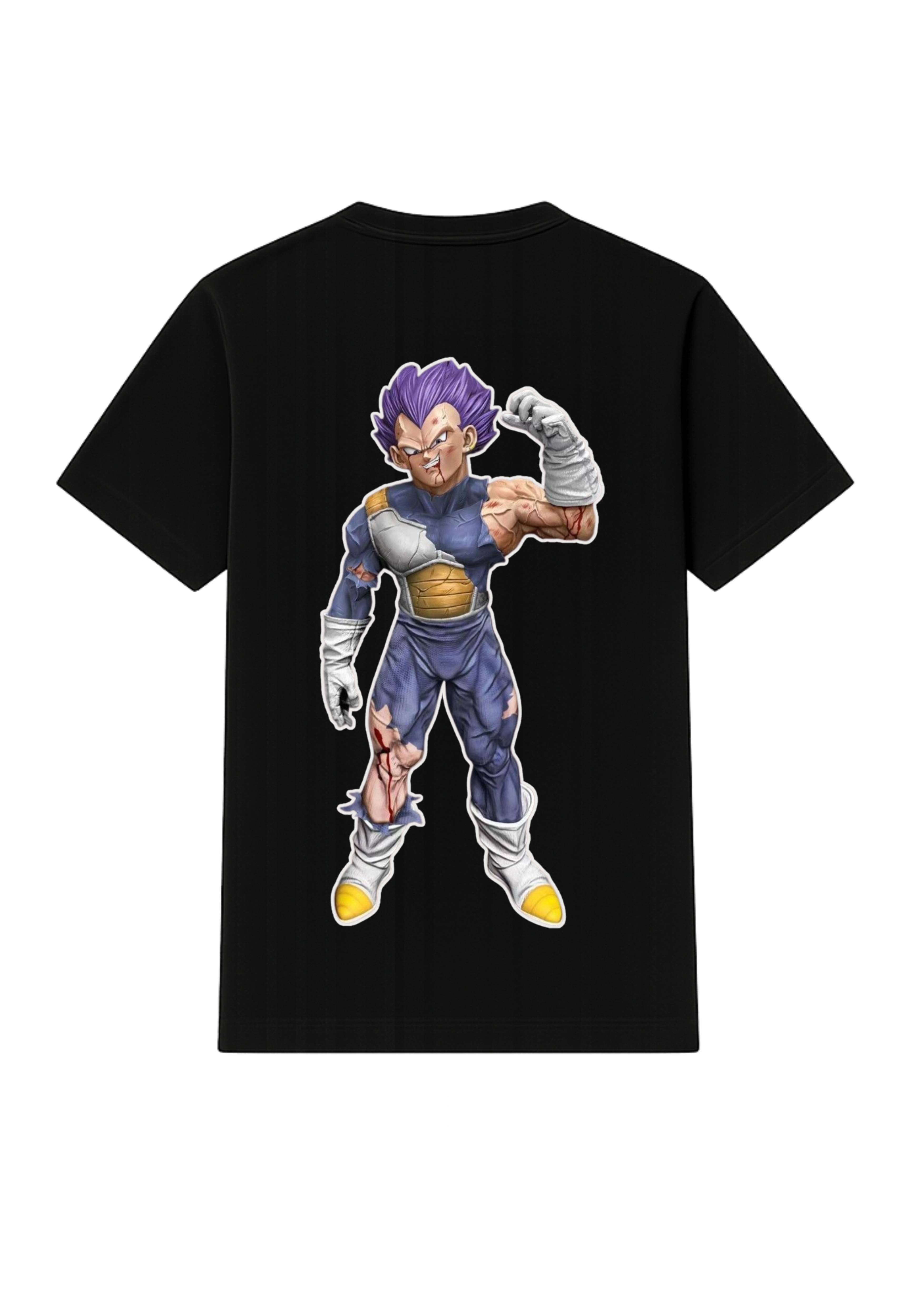 Vegeta Anime Warrior Graphic T-Shirt