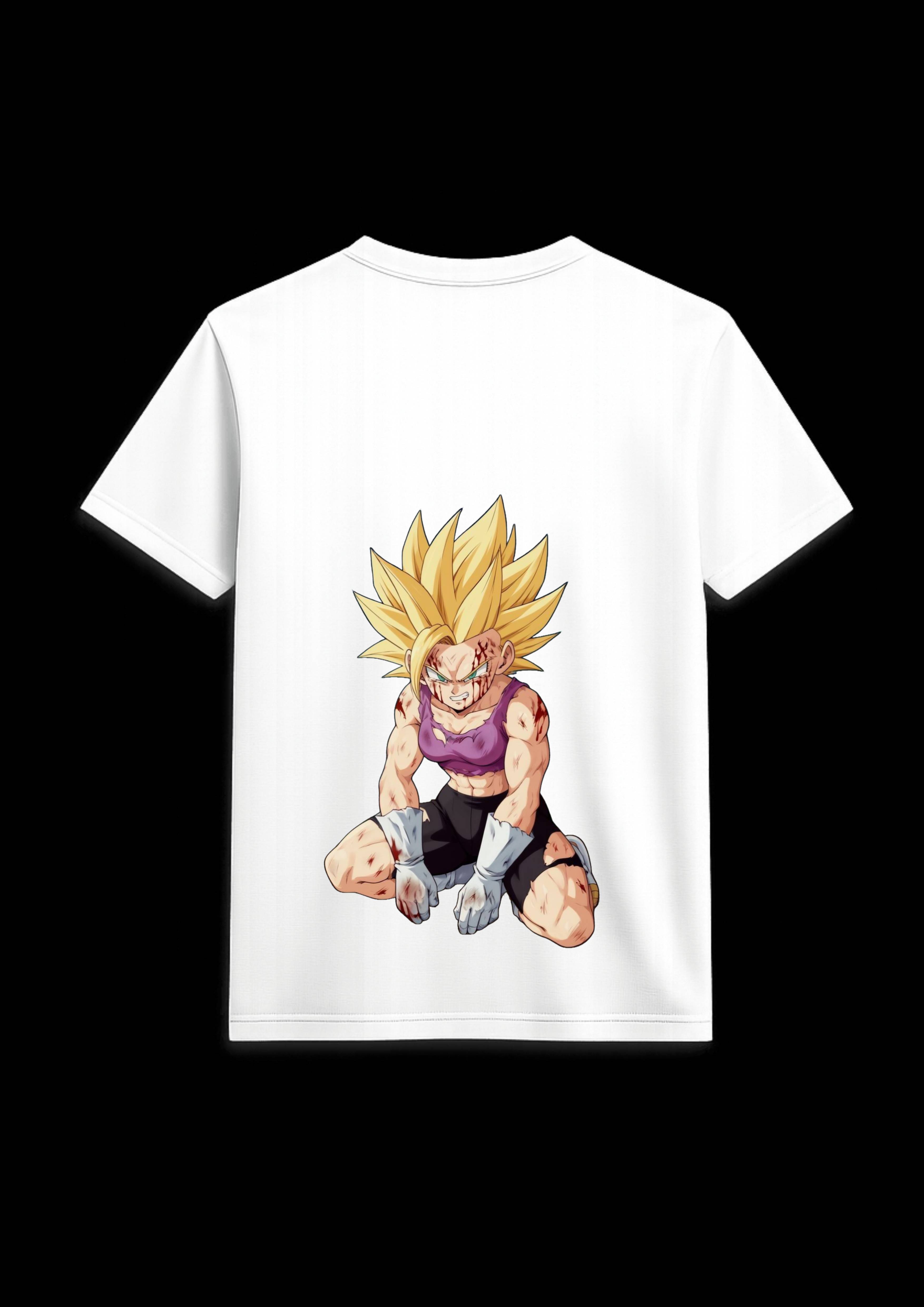 Caulifla Anime Super Saiyan T-Shirt