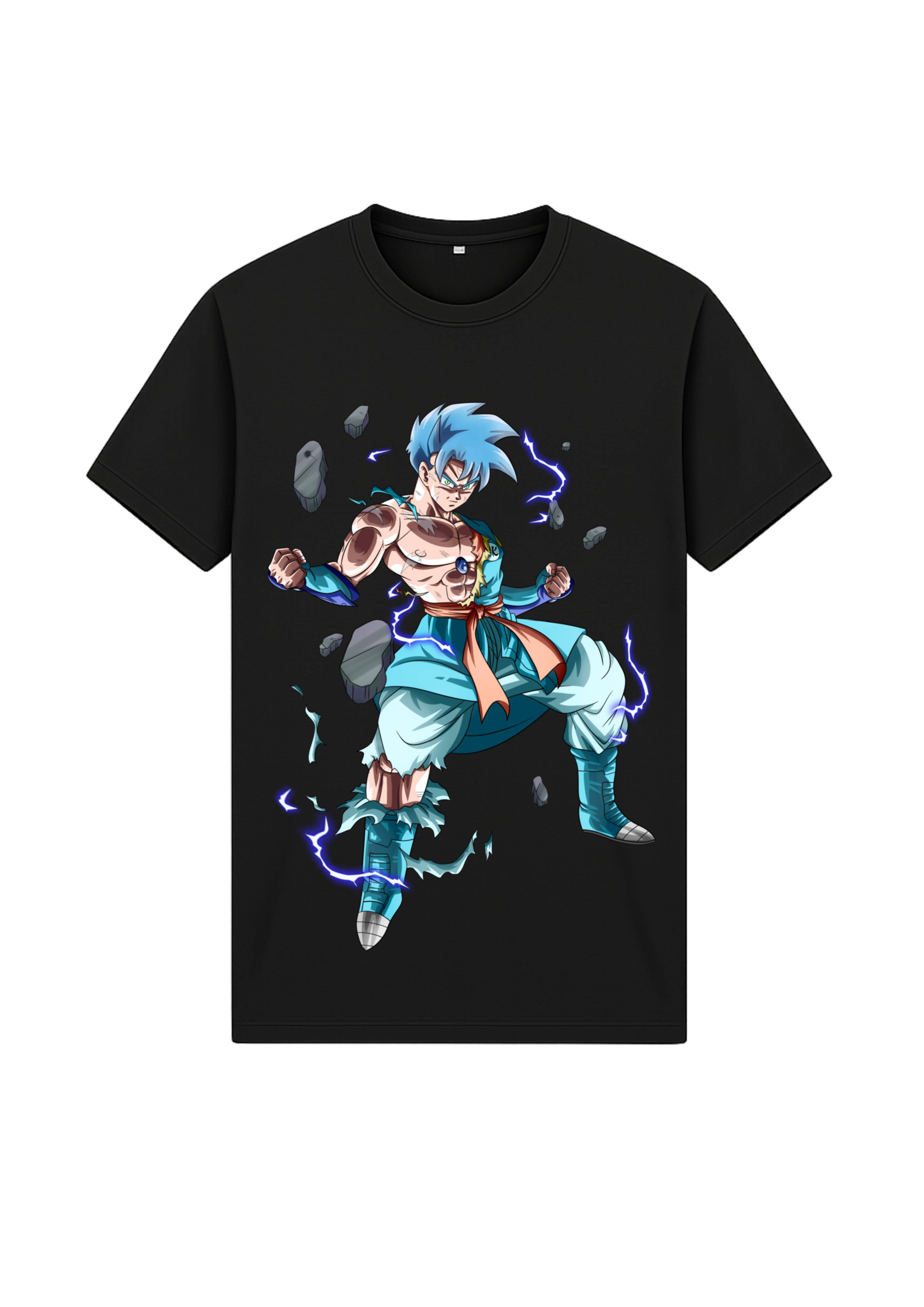 Goku Saiyan Anime Warrior Graphic T-Shirt