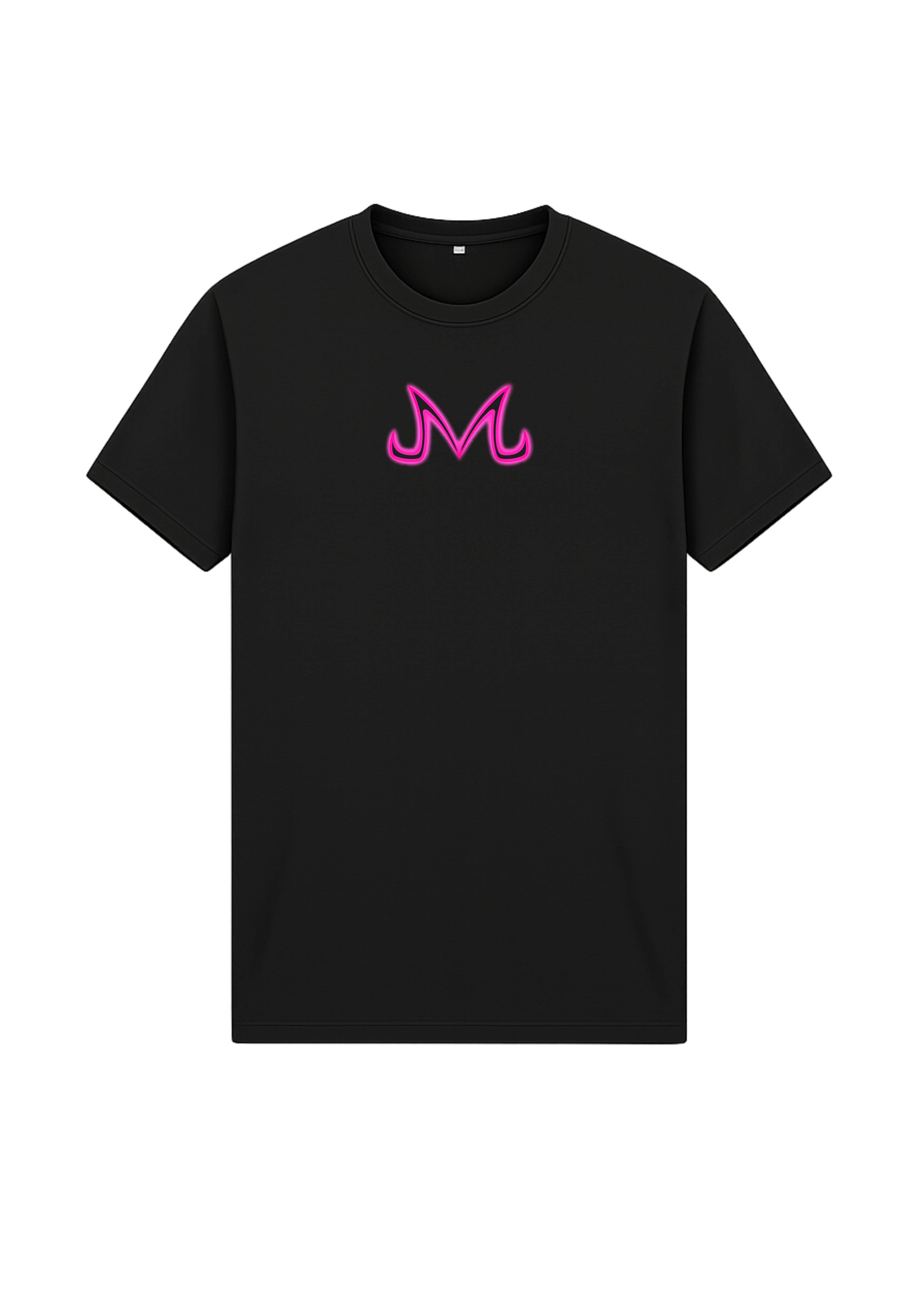 Majin Buu Attitude Back Side Print T Shirt White & Black