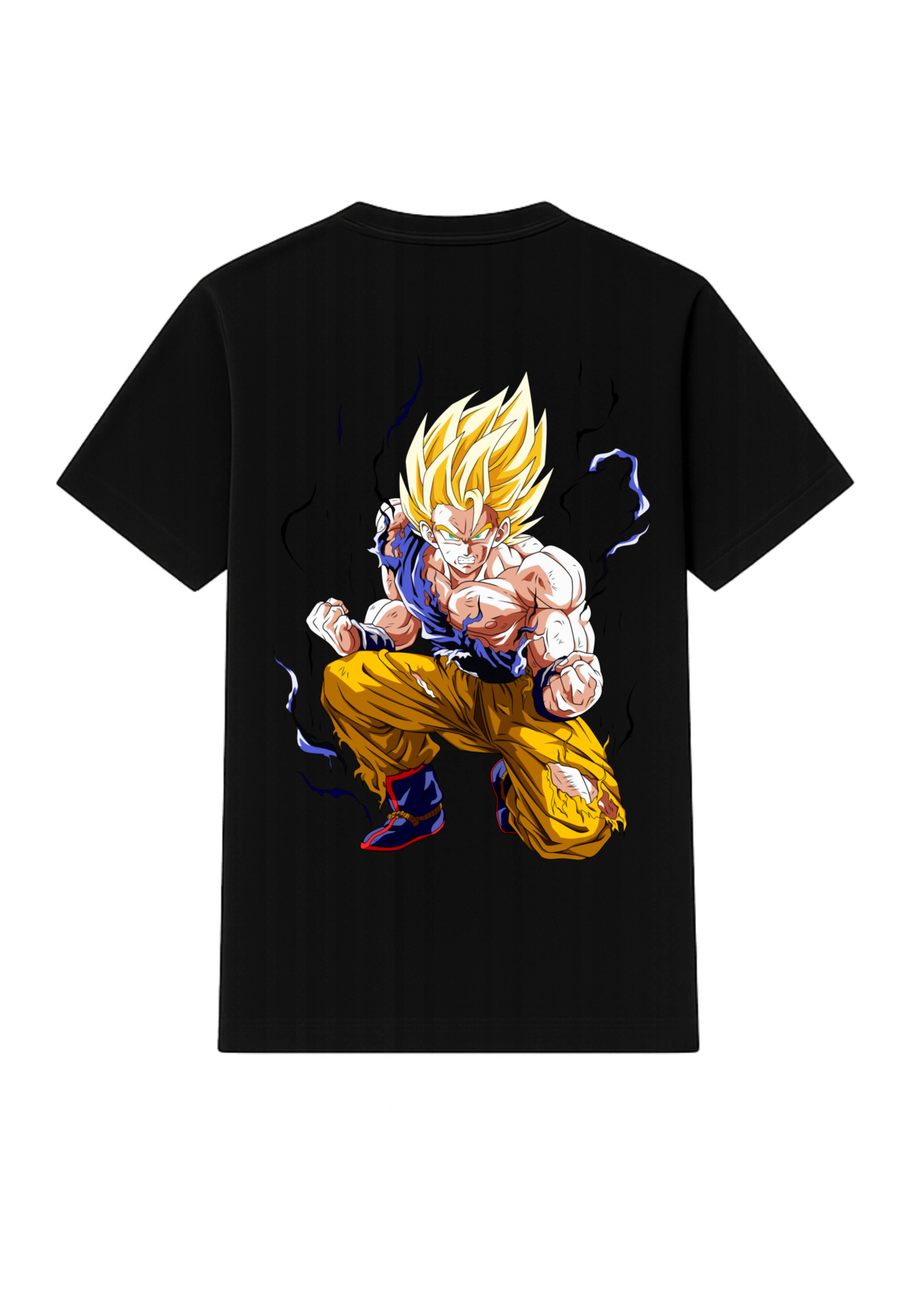 Super Saiyan Goku Anime Graphic T-Shirt