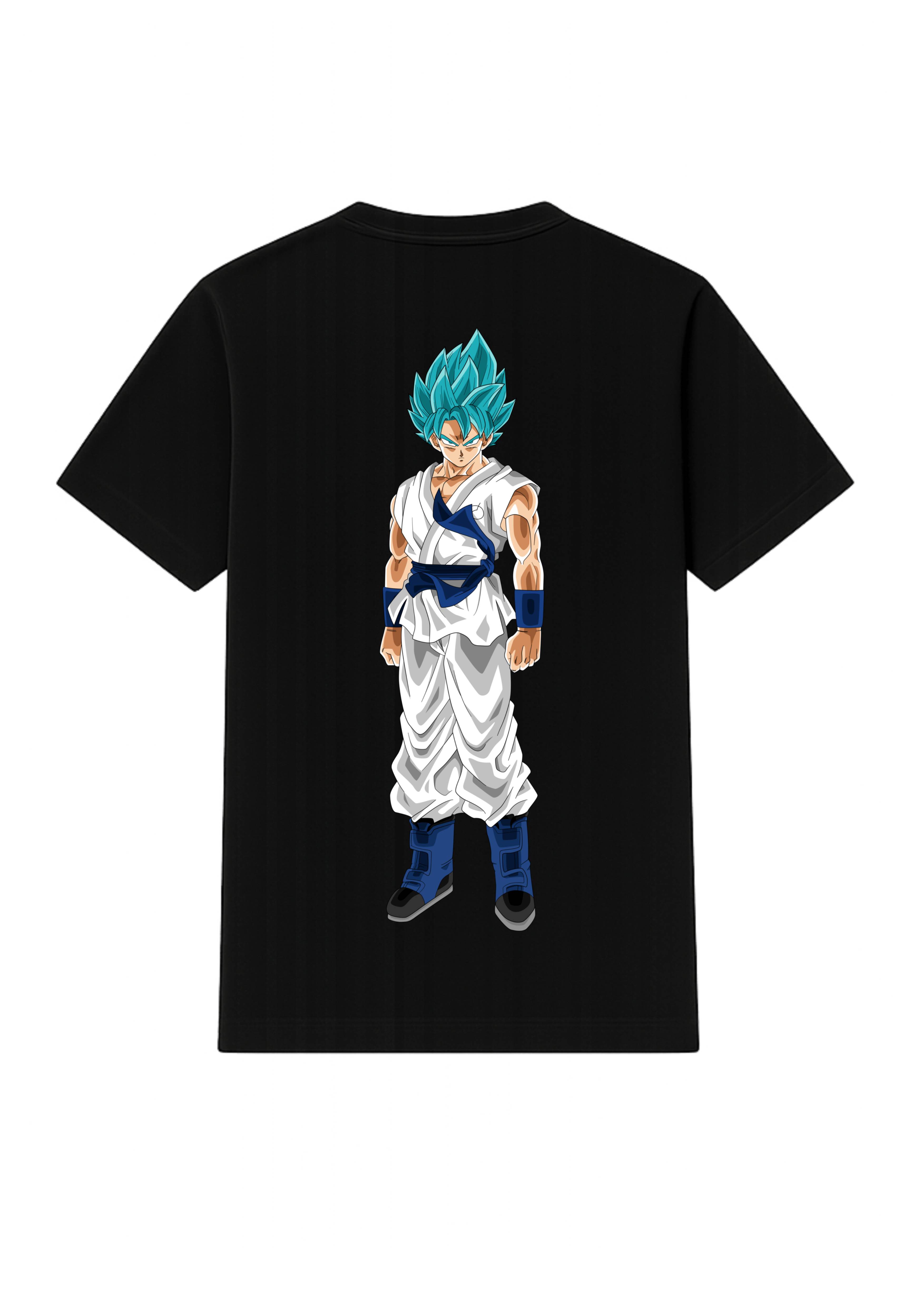 Goku Anime Character Black T-Shirt