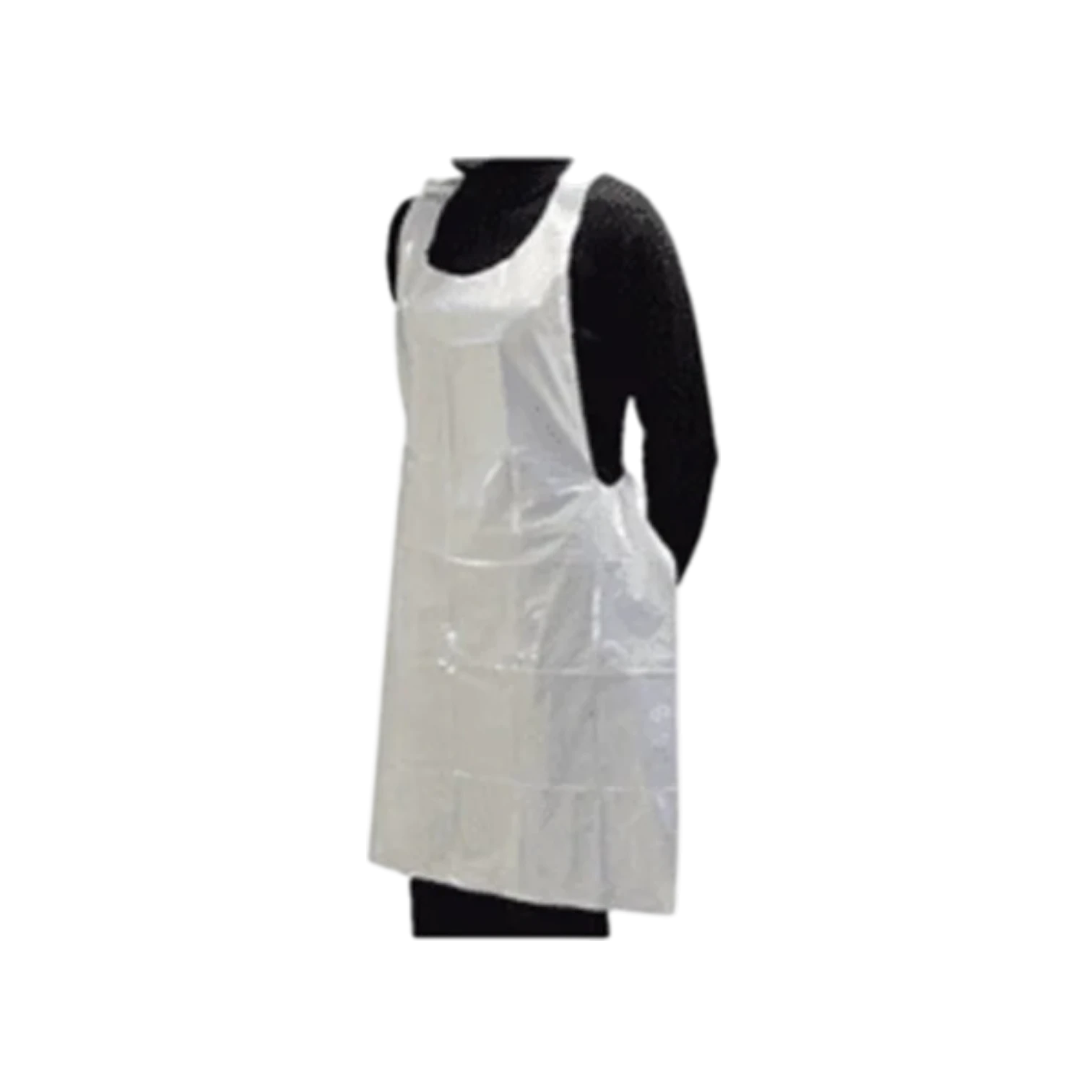 Tablier jetable en plastique
