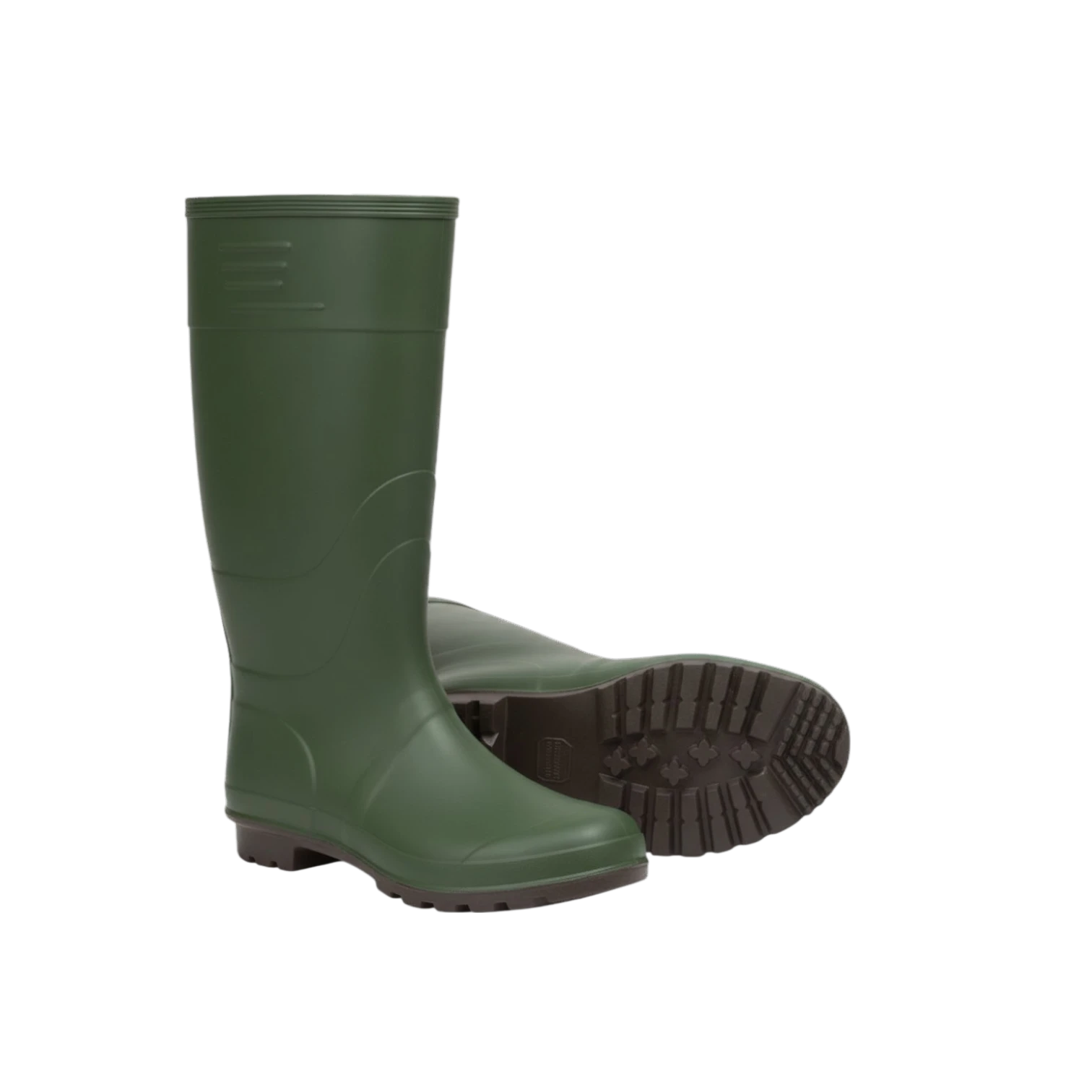 Bottes en caoutchouc vert