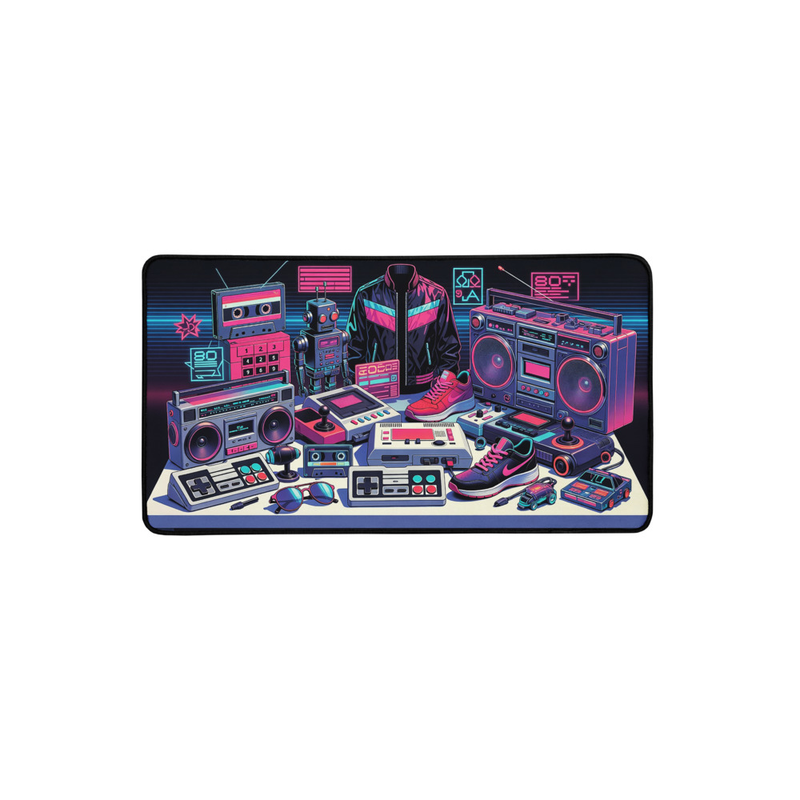 In the 80s Desk Mat