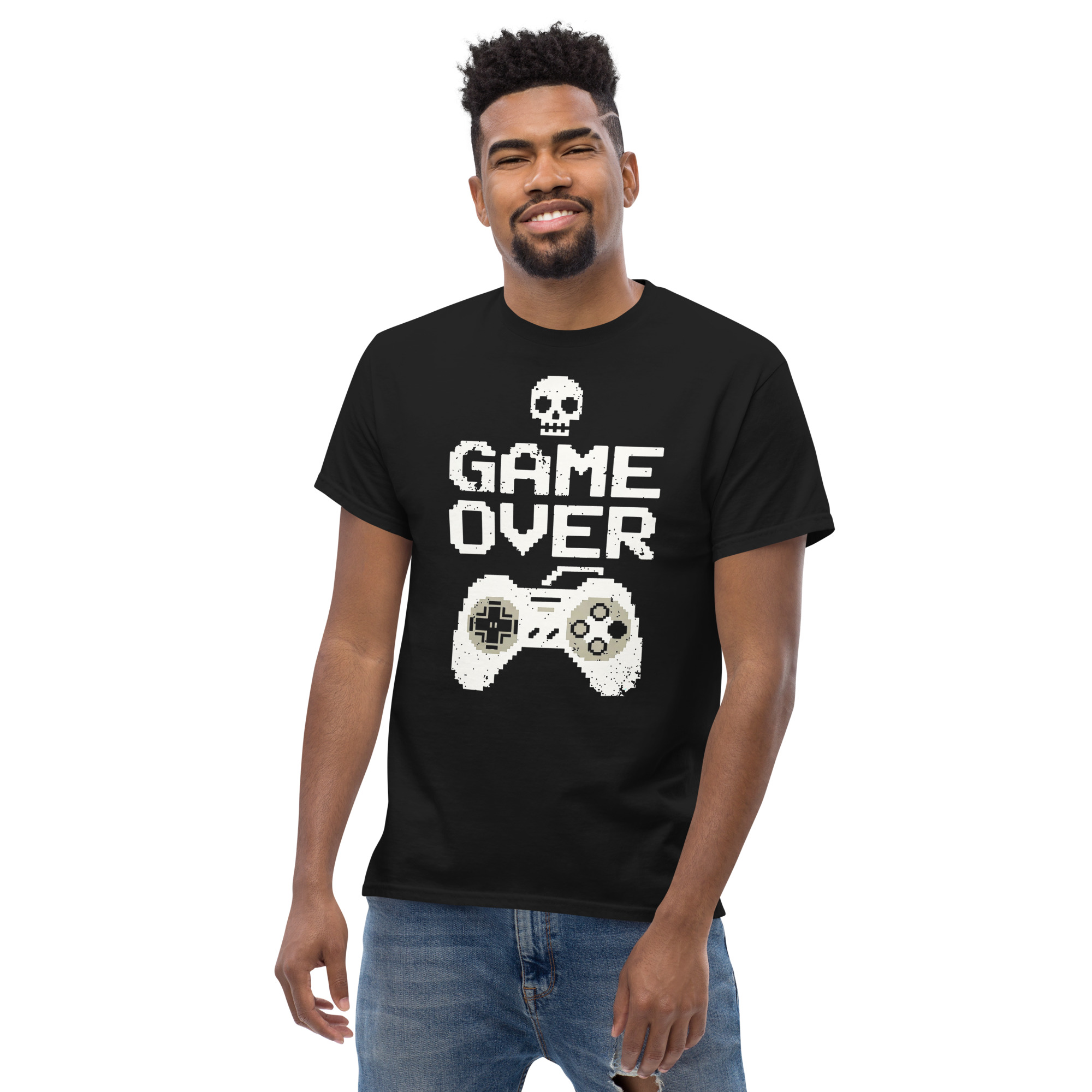 Game Over Skull Unisex Classic Tee