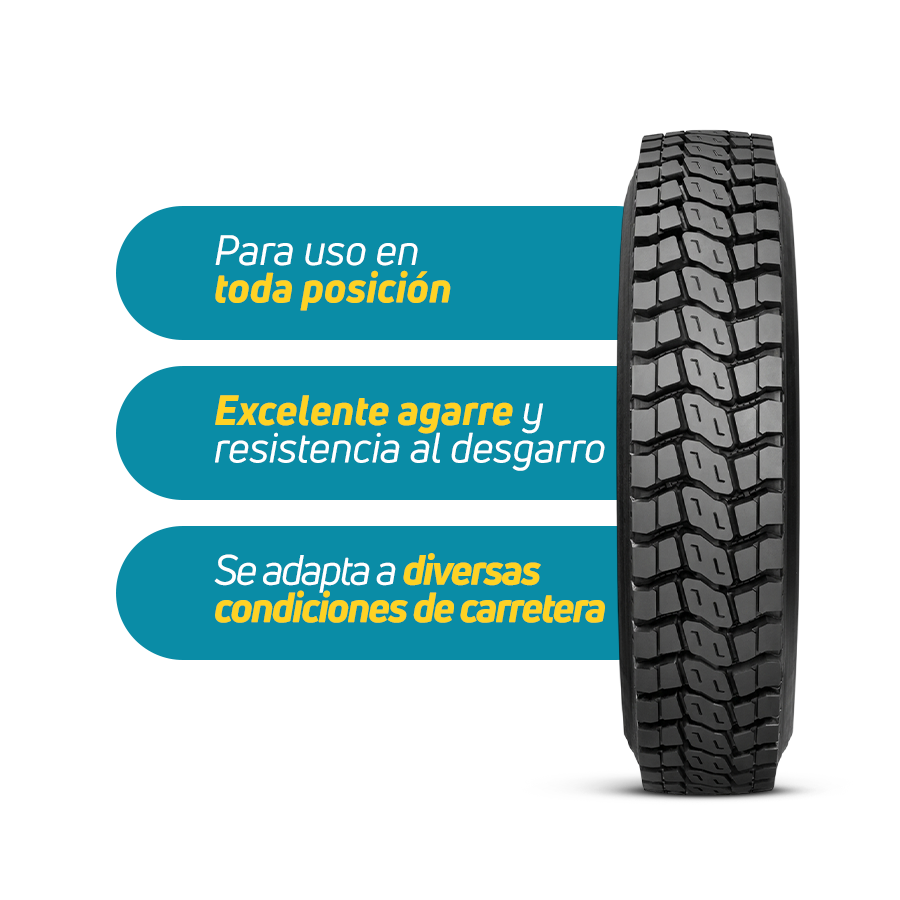 Llanta JY719 - 9.5R17.5