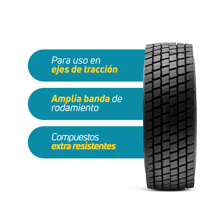 Llanta JD575 - 315/80R22.5