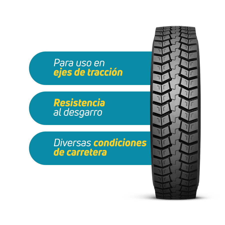 Llanta JD727 - 265/70R19.5