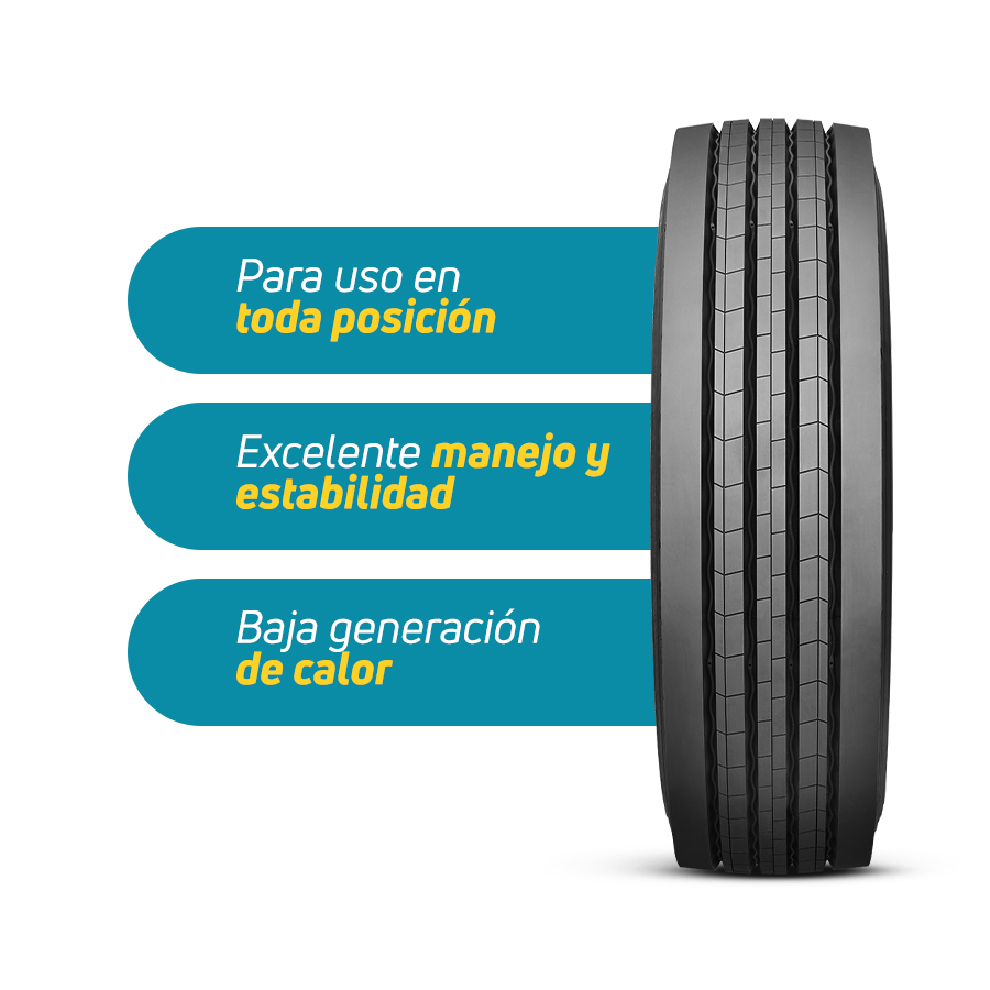 Llanta JF518 - 215/75R17.5