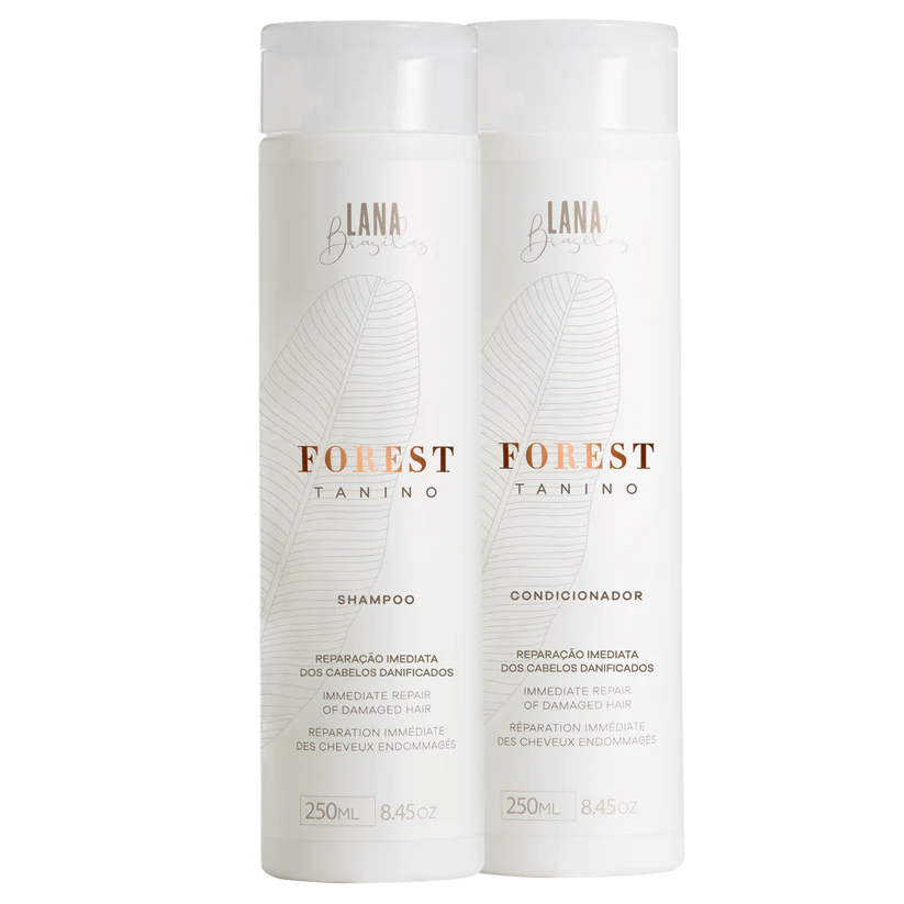 Shampoo E Condicionador Forest Tanino - 250ml 