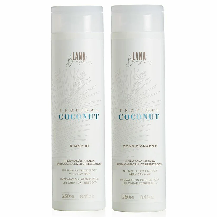Shampoo E Condicionador ultra-hidratante Tropical Coconut - 250ml