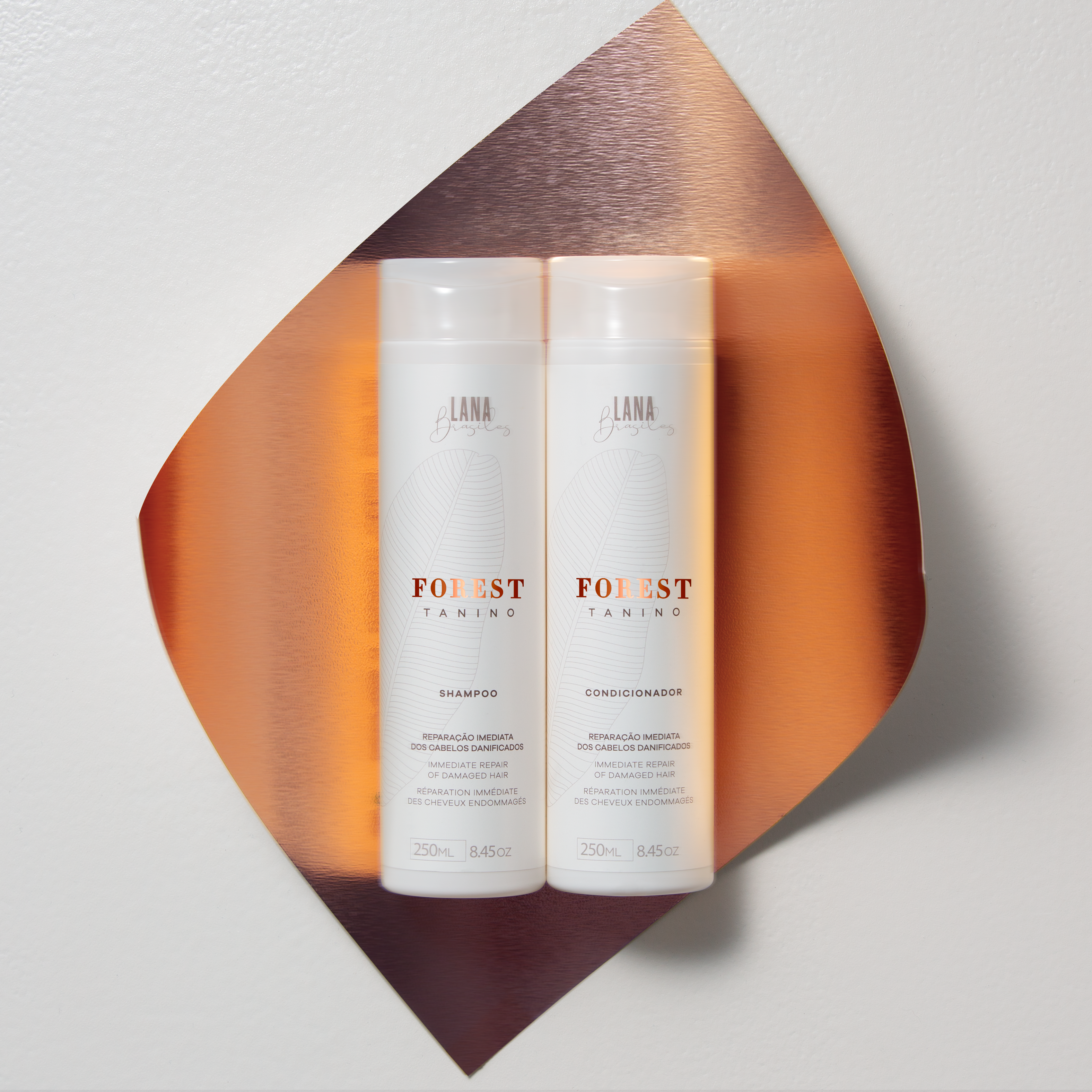 Shampoo E Condicionador Forest Tanino - 250ml 