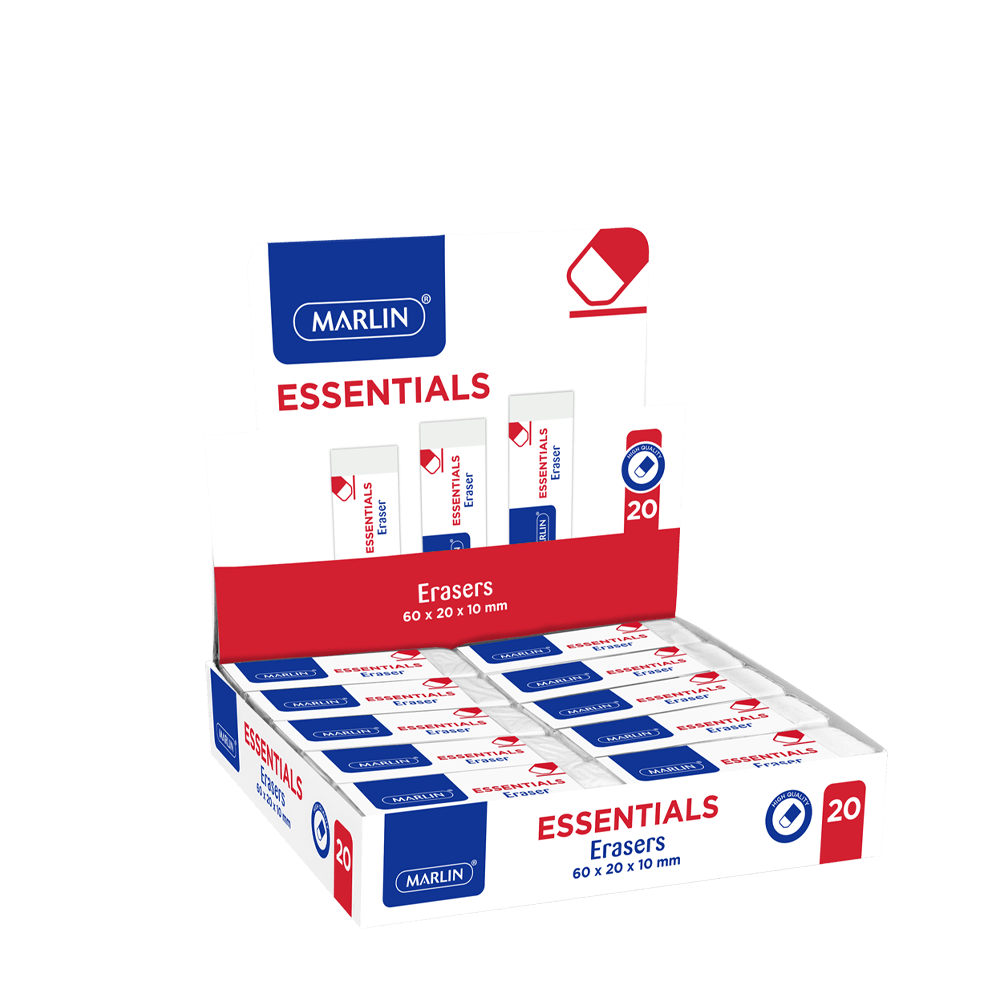 Marlin Essentials Erasers