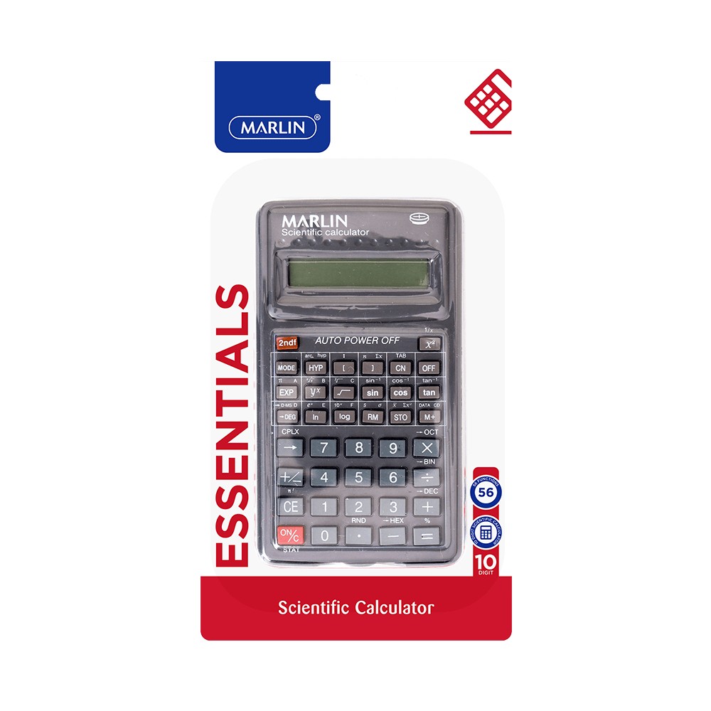 Marlin Essentials Scientific Calculator
