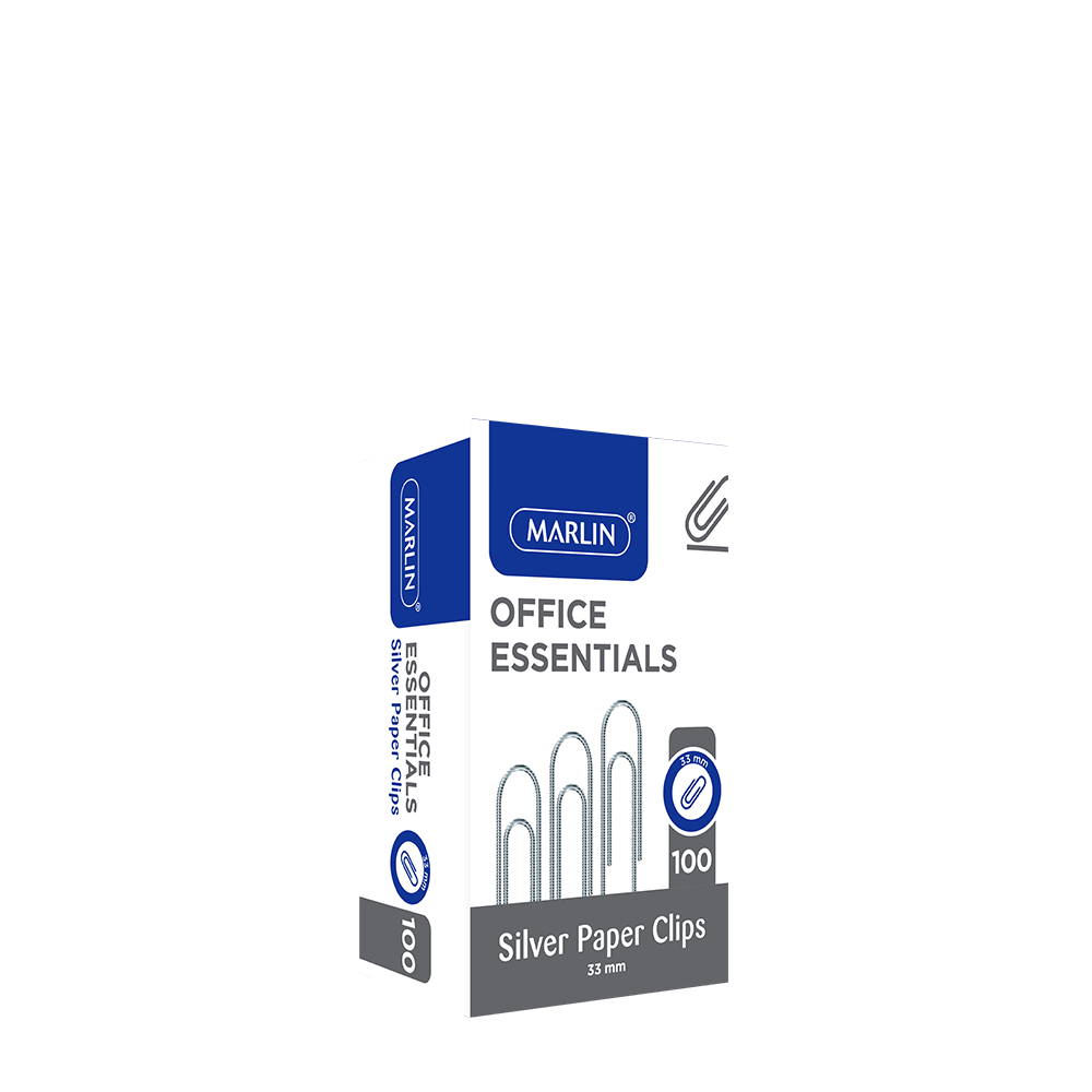 Silver Paper Clips (33mm)