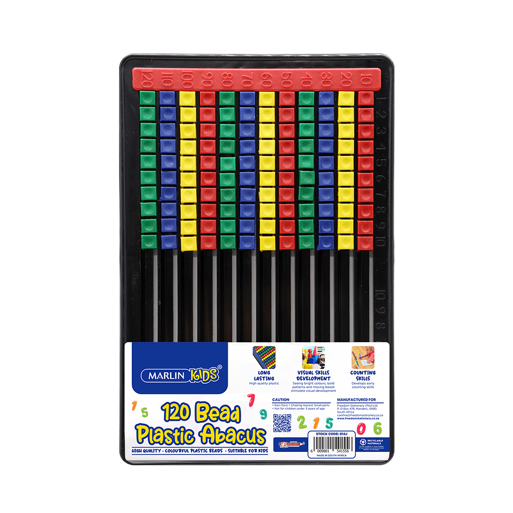 120 Bead Plastic Abacus