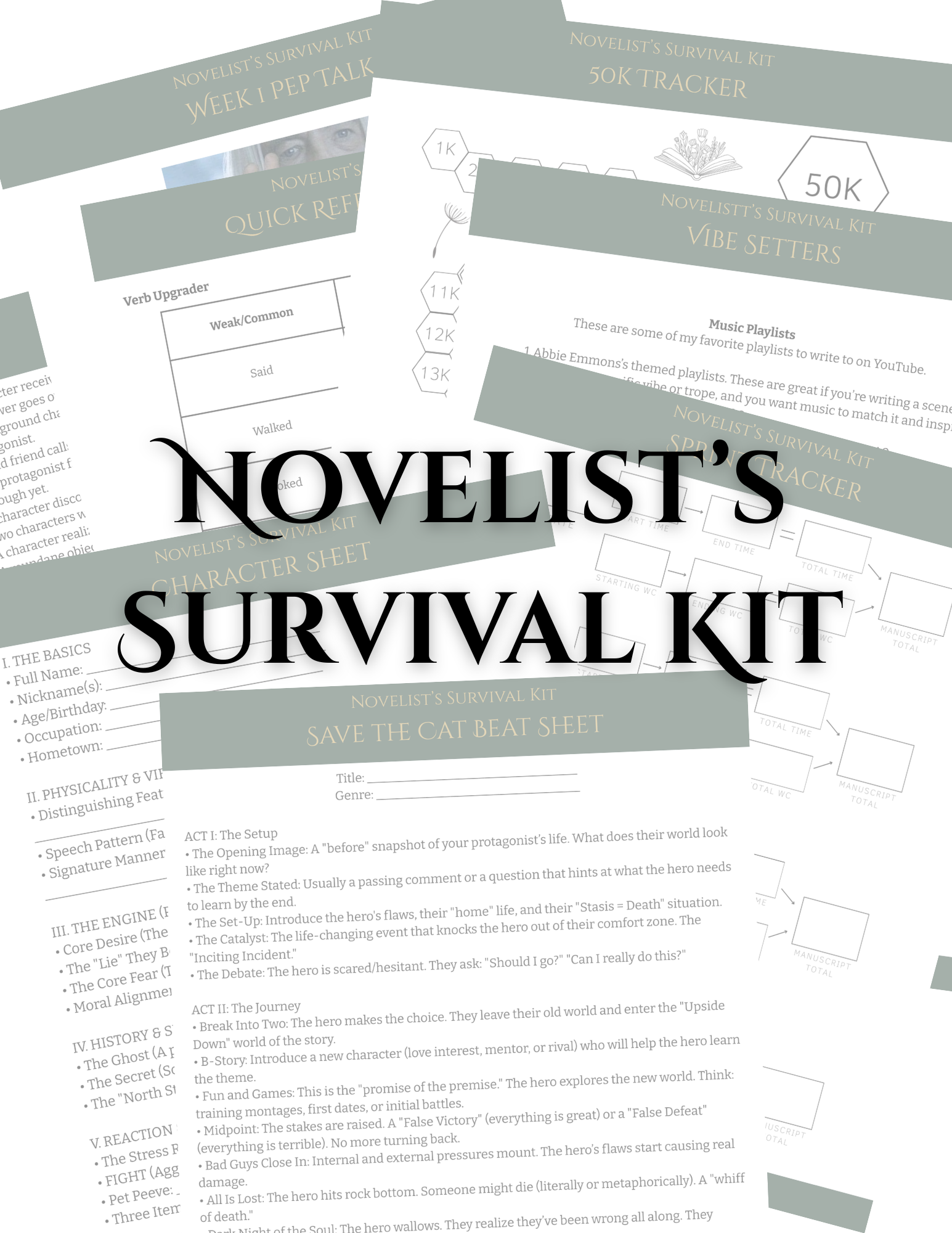 Novelist's Survival Kit