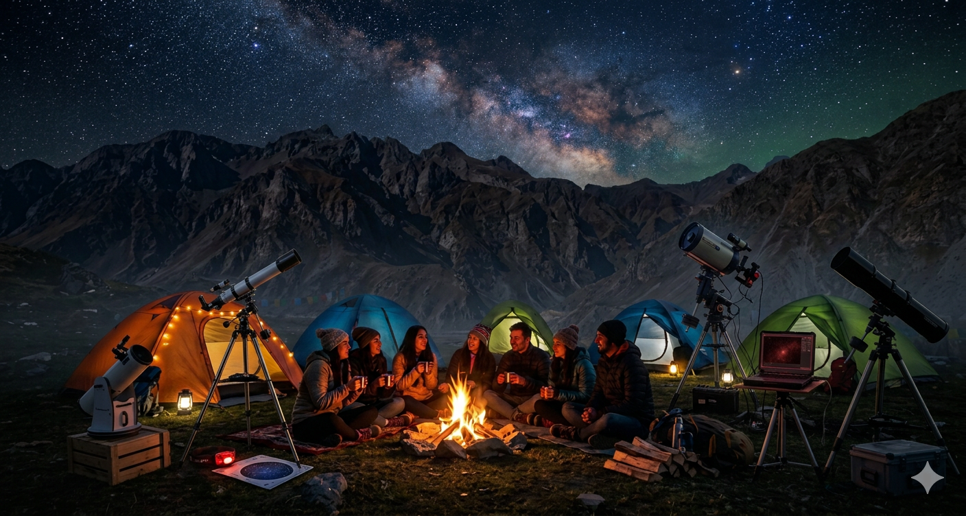 Stargazing Camping