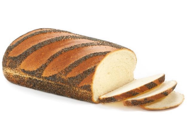 Vloerwit maanzaad, gesneden