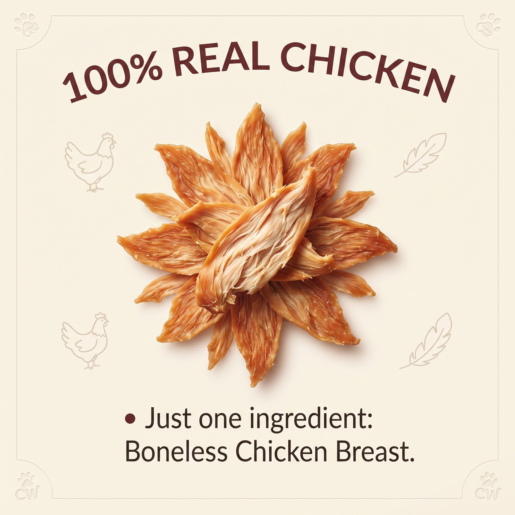 Chow Wow Chicken Jerky
