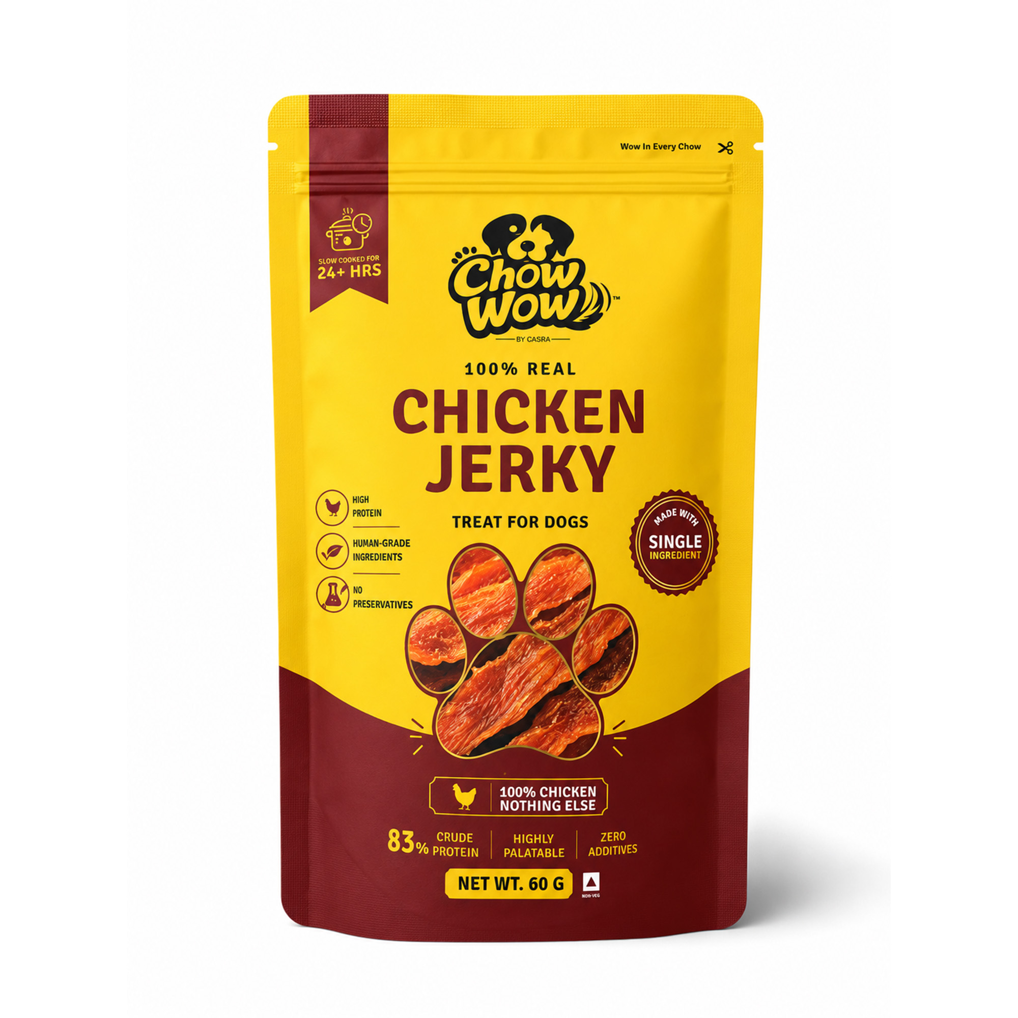 Chow Wow Chicken Jerky