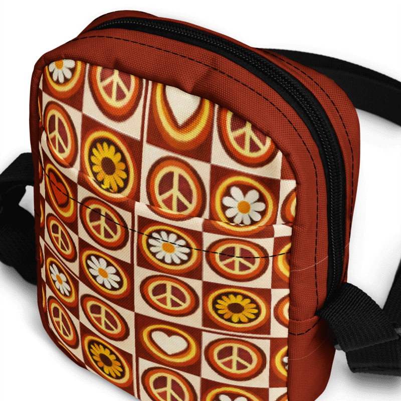 Retro Terracotta Utility crossbody bag