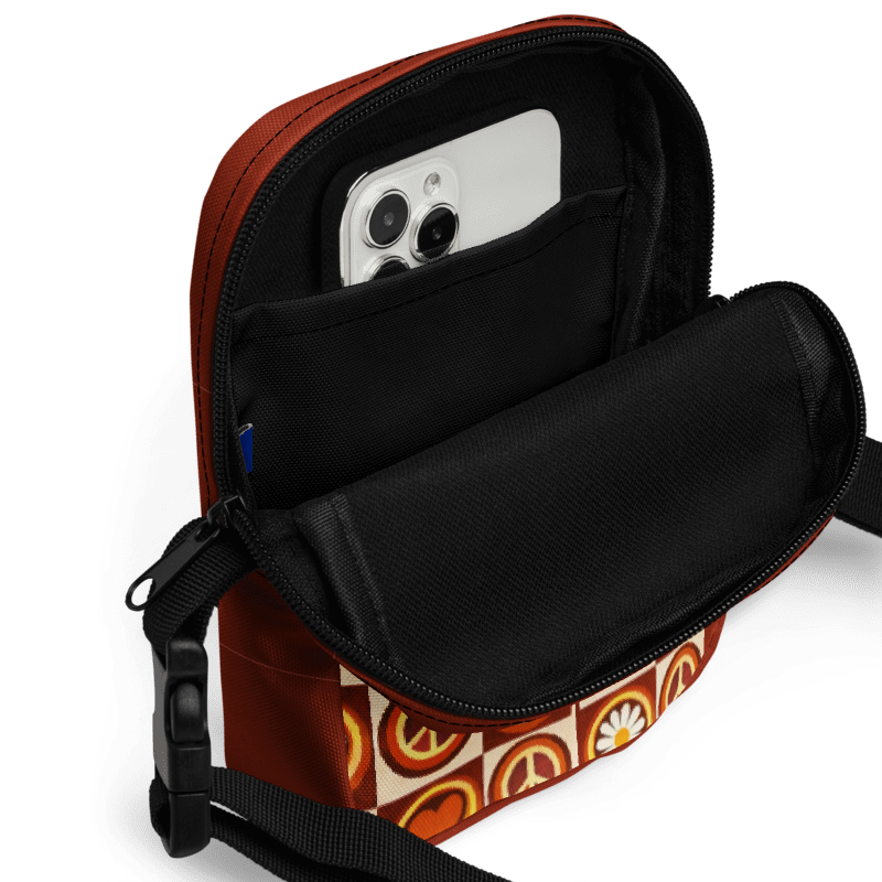 Retro Terracotta Utility crossbody bag