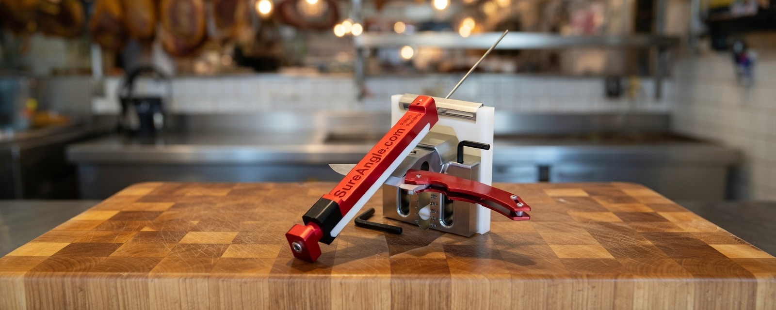 SAM-CS Cosmetic Second Folding Sure Angle Parabolic Sharpener with Diamond Hones