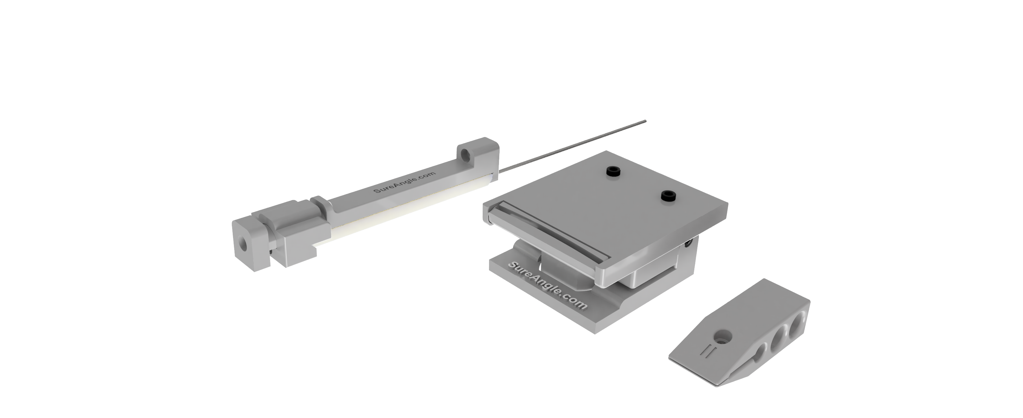 SAM-F-BOGO Two Folding Sure Angle Parabolic Sharpeners with Diamond Hones
