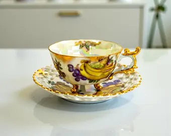 Banana Bread Teacup Candle