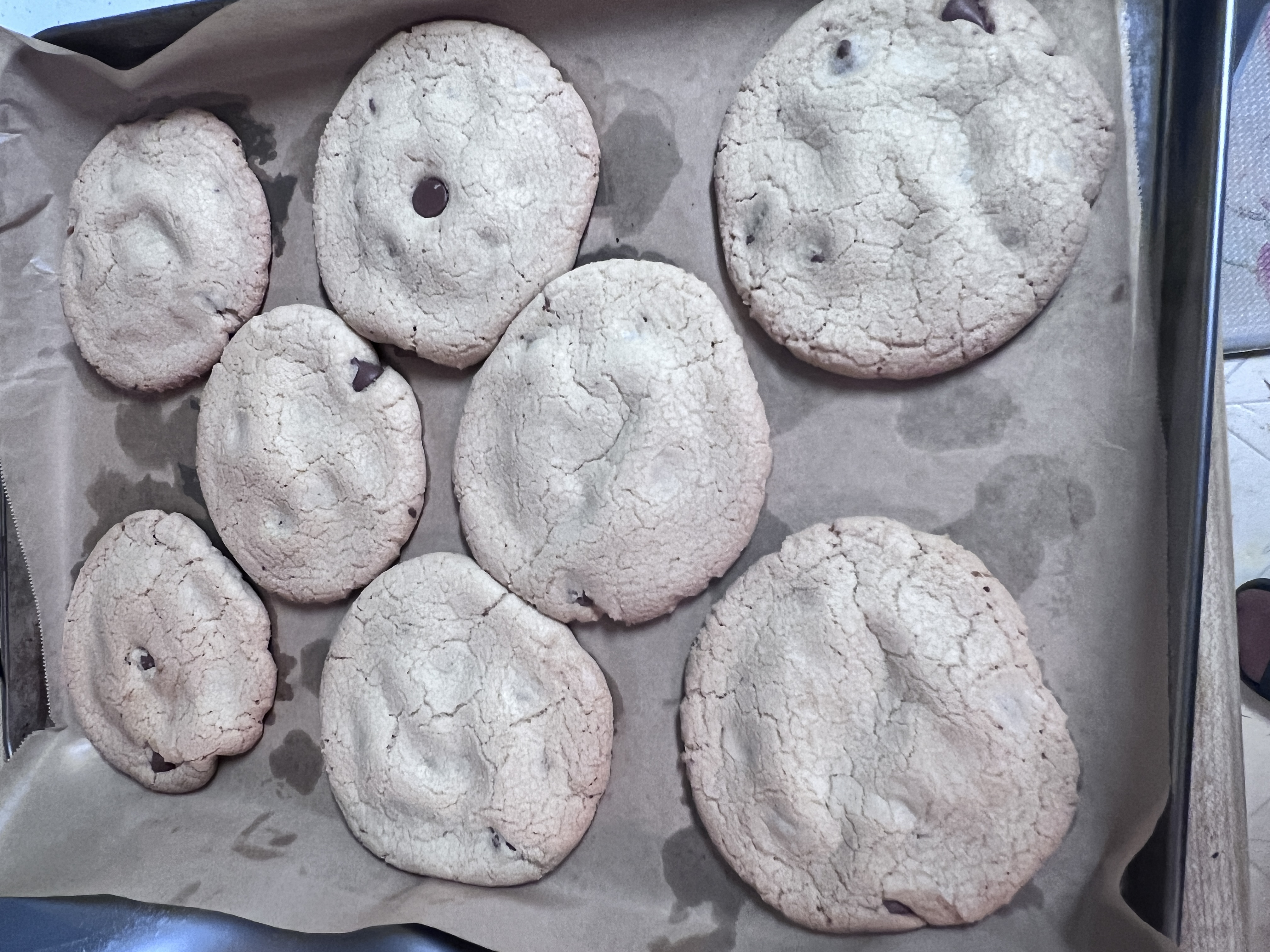 Milk Chocolate Chip Cookies