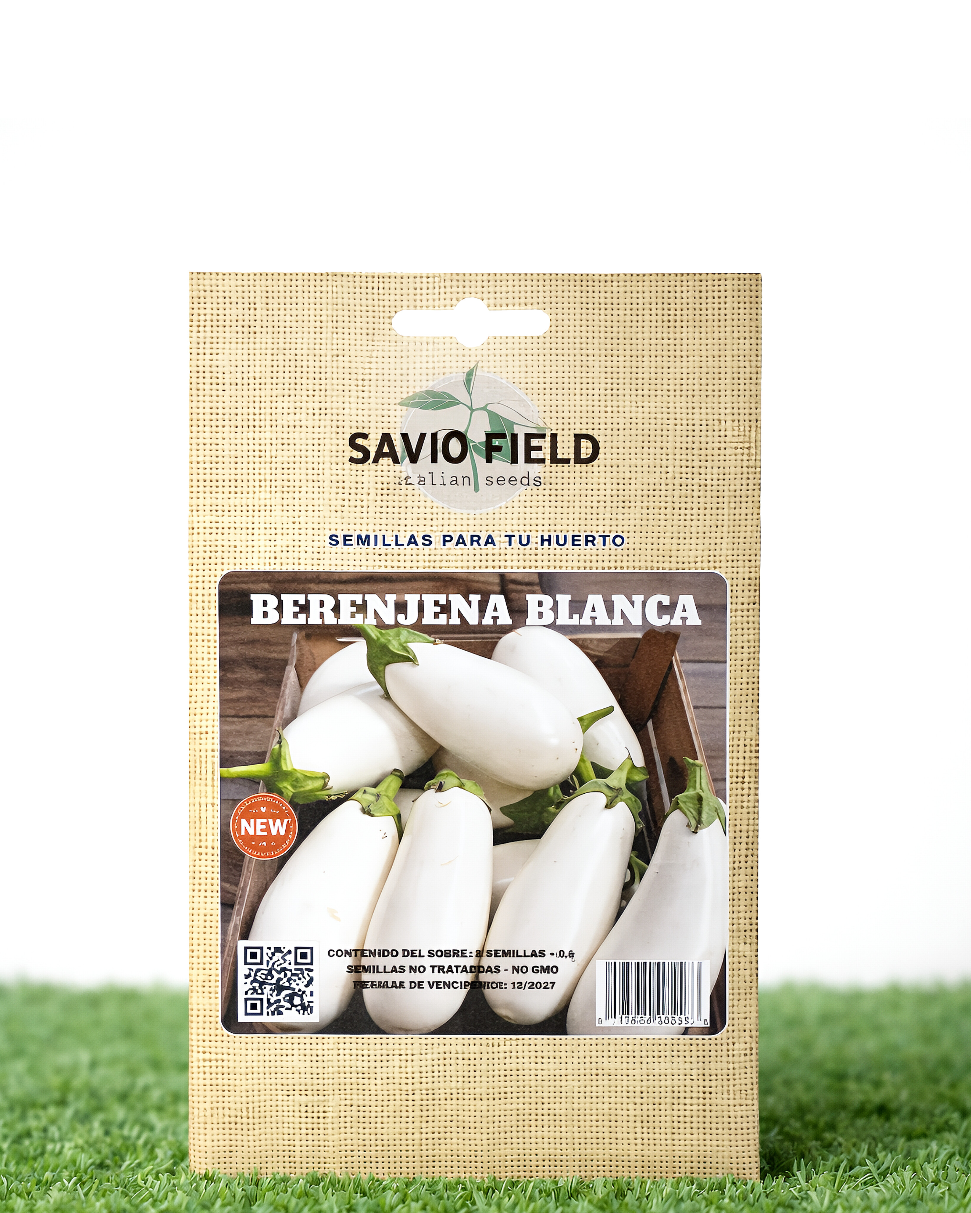 Semillas de Berenjena Blanca