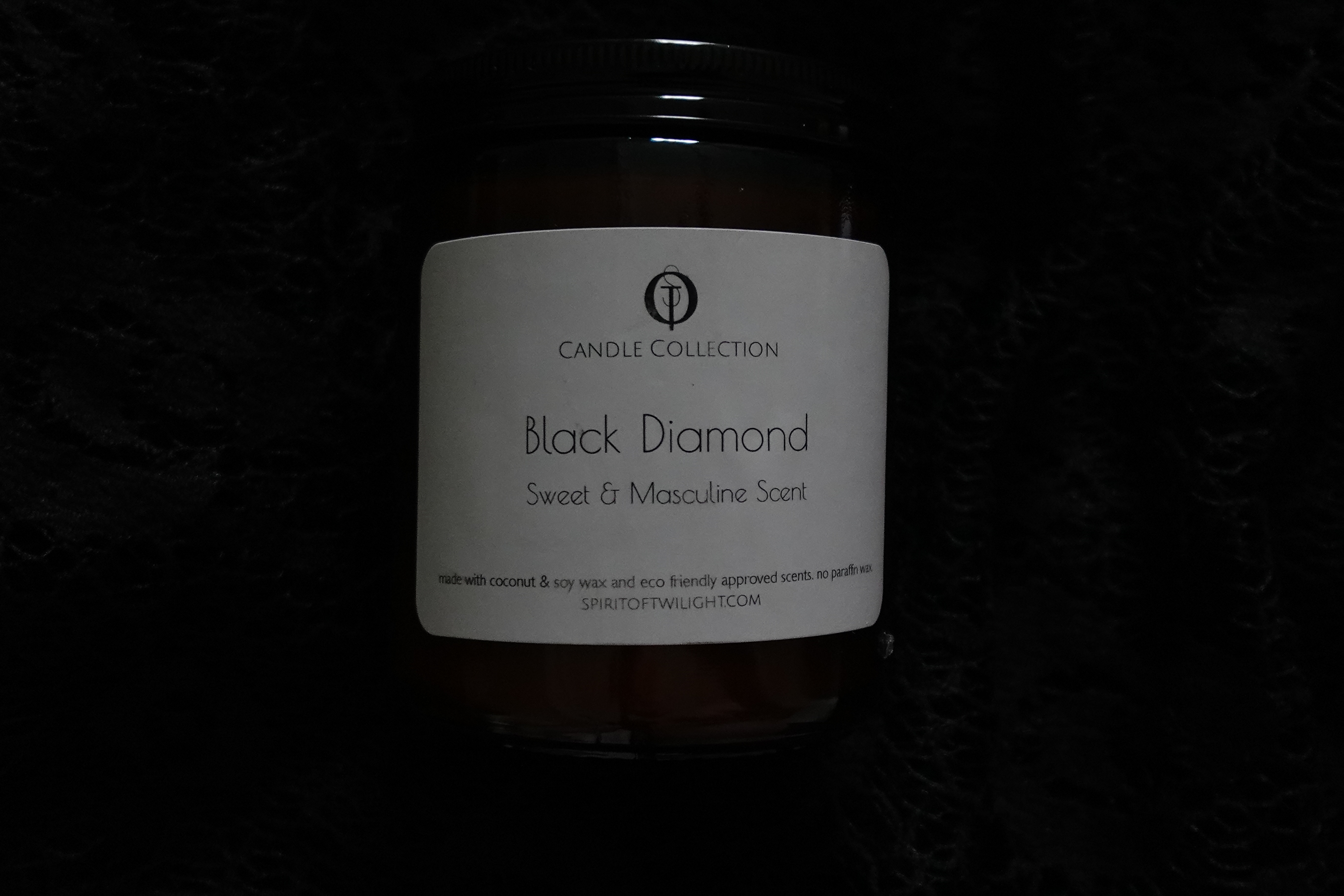 Black Diamond 8oz Candle