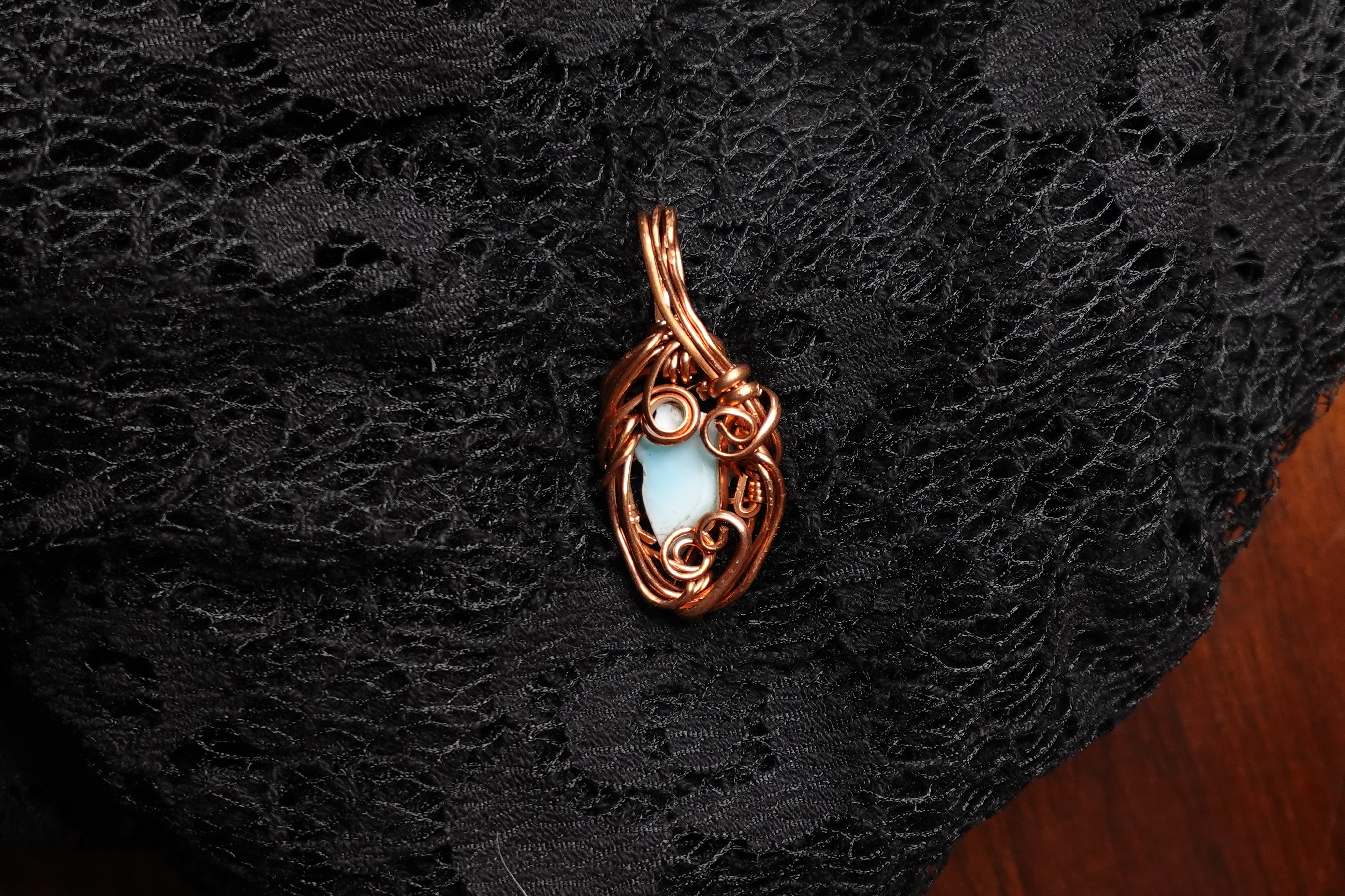 Larimar Pendant
