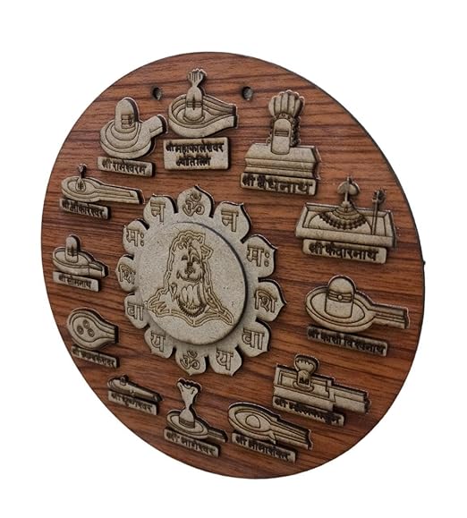 Wooden Shiva Lingam Art Decor