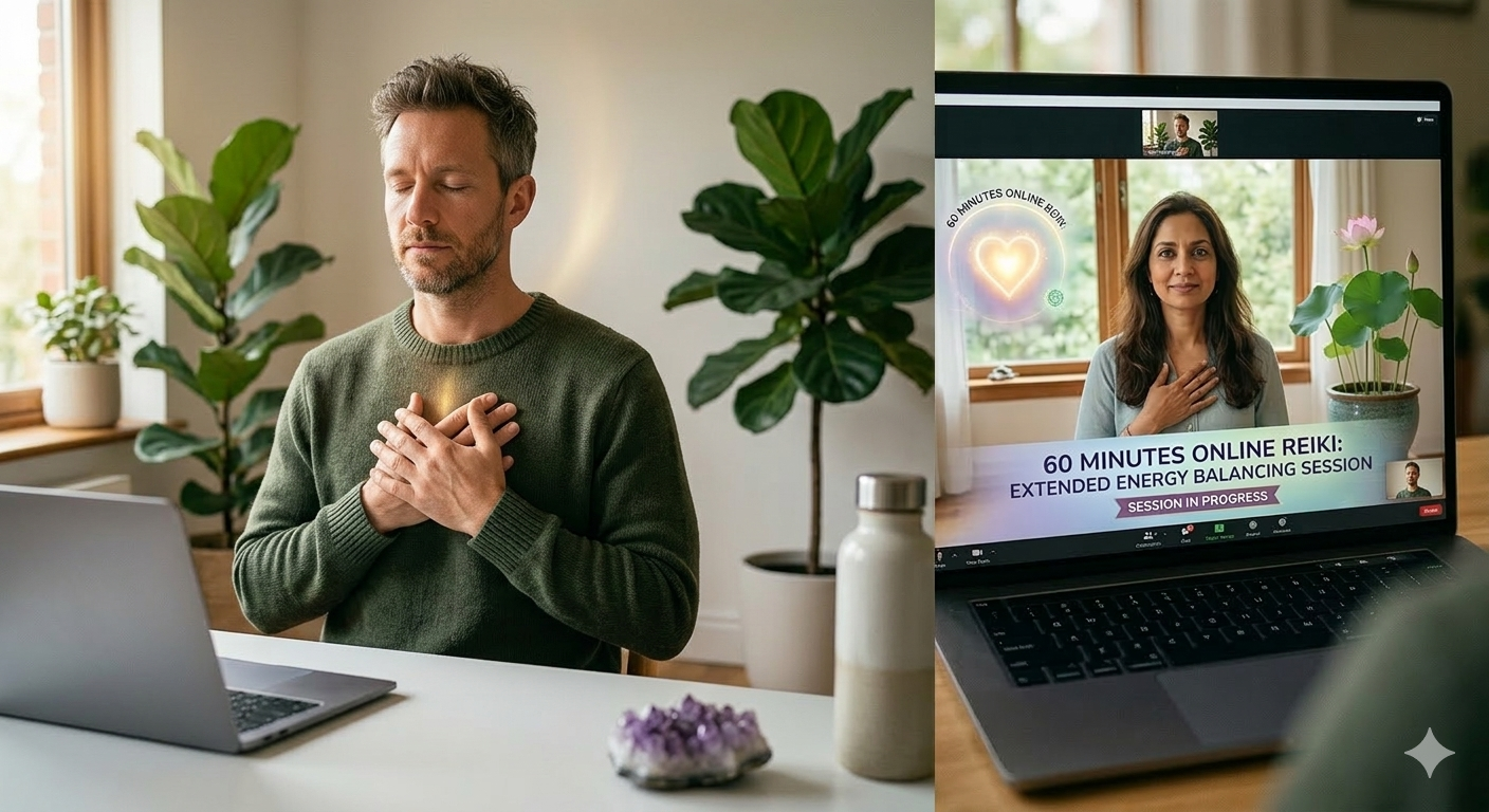 60 Minutes - Online Reiki Energy Balancing Session