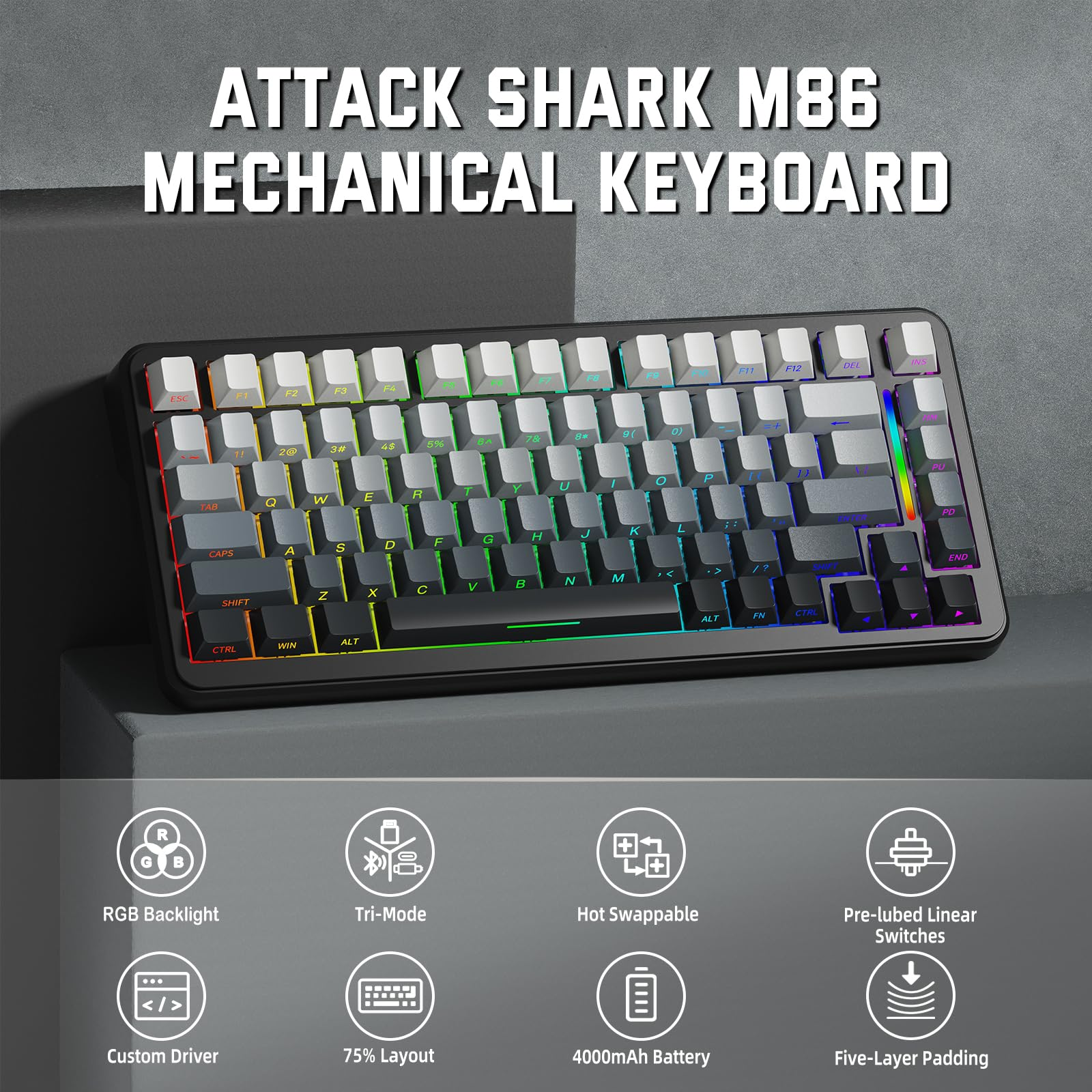 ATTACK SHARK M86