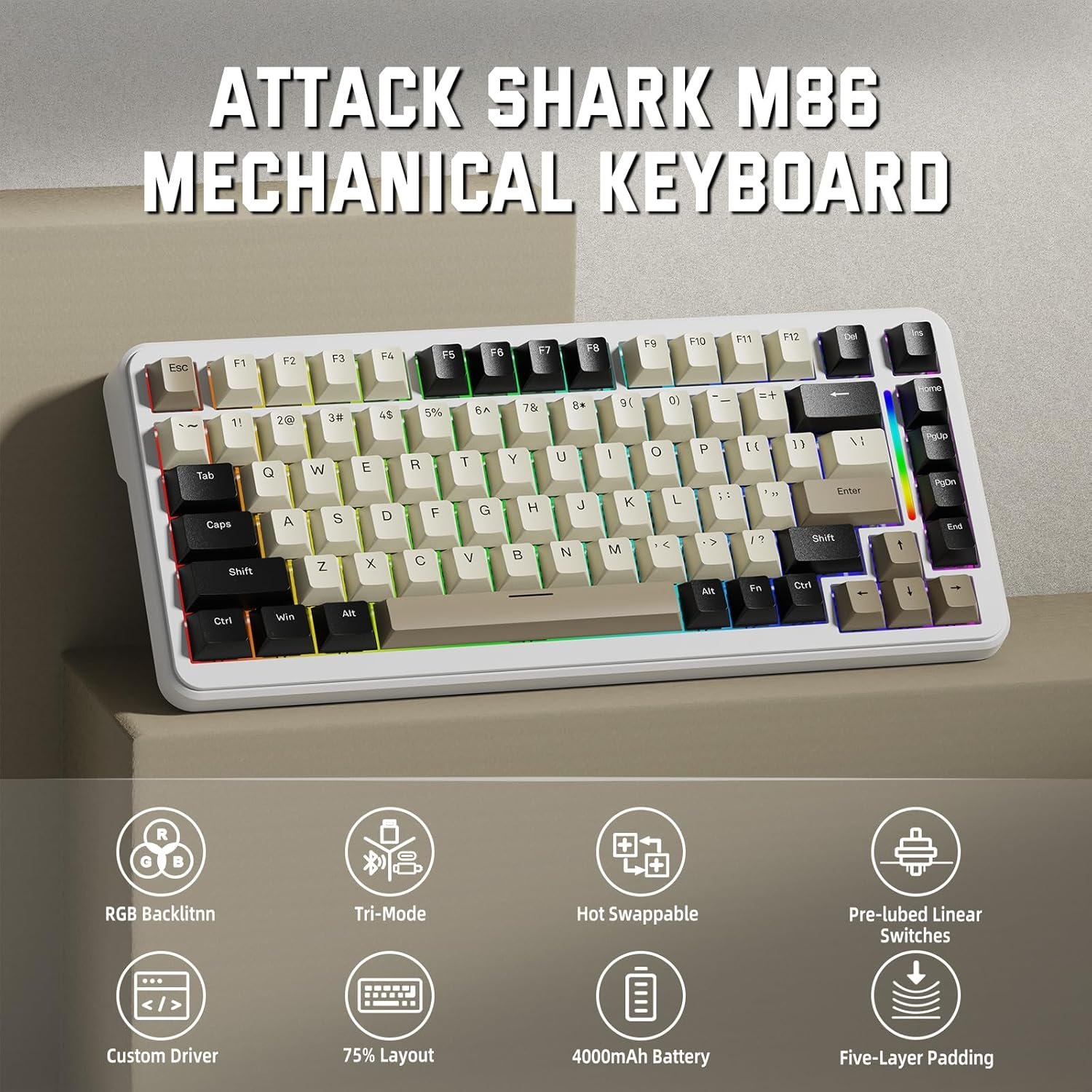 ATTACK SHARK M86