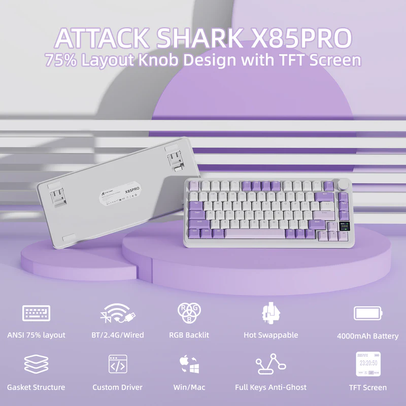 ATTACK SHARK X85PRO