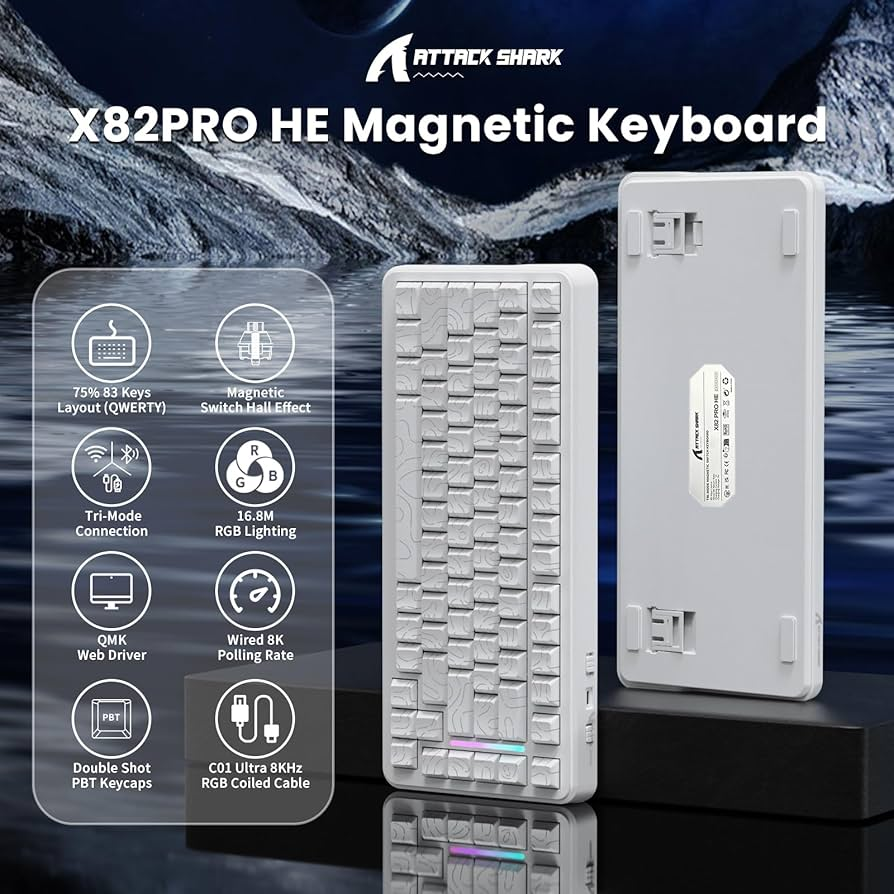 ATTACK SHARK X82PRO HE