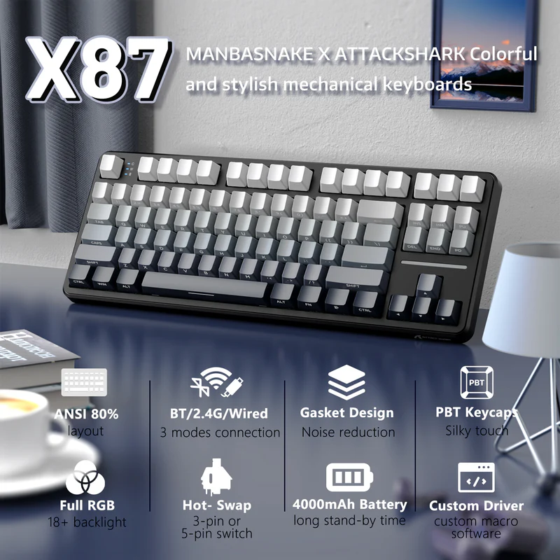 ATTACK SHARK X87