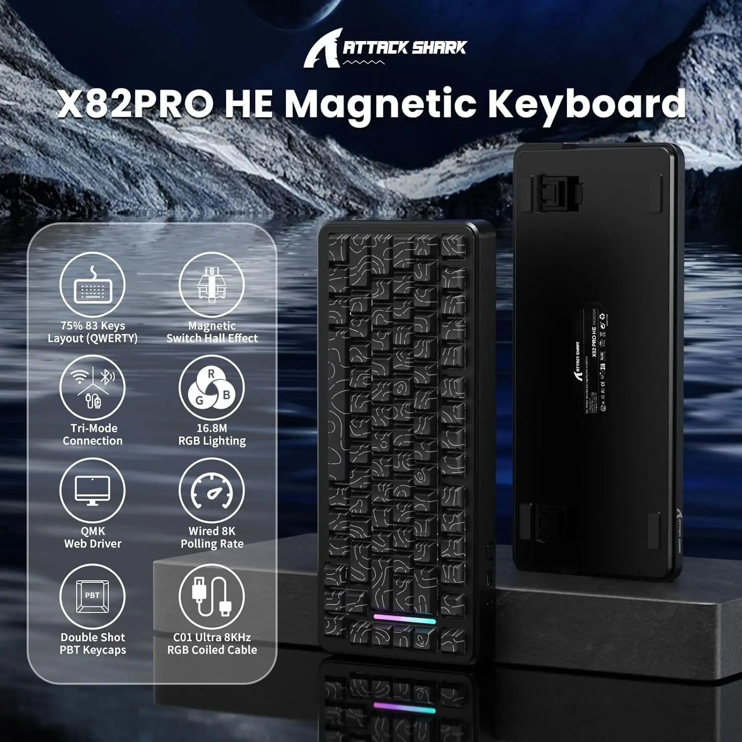 ATTACK SHARK X82PRO HE