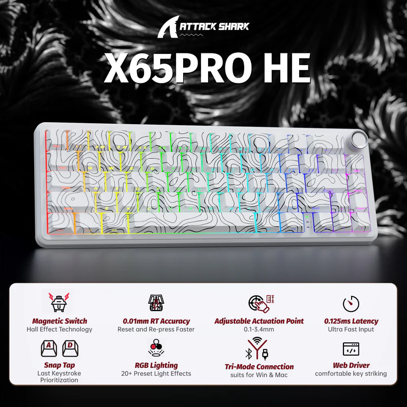 ATTACK SHARK X65PRO HE