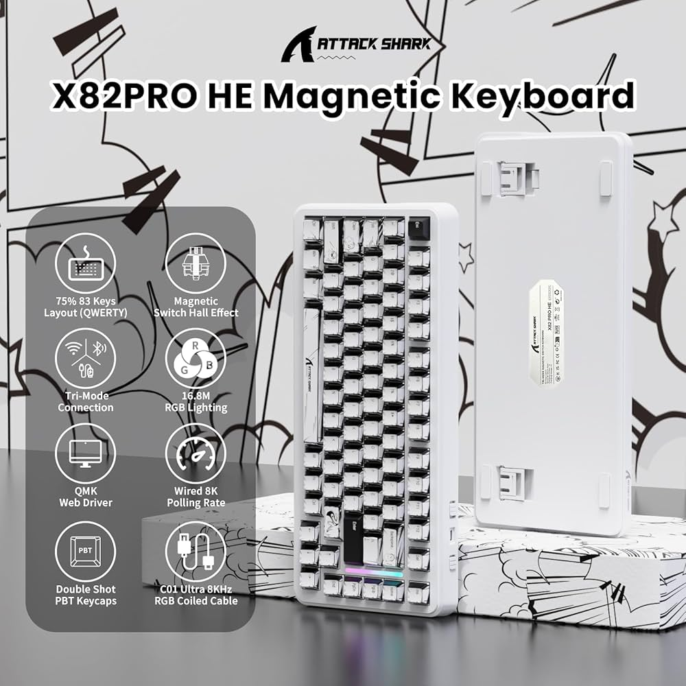 ATTACK SHARK X82PRO HE