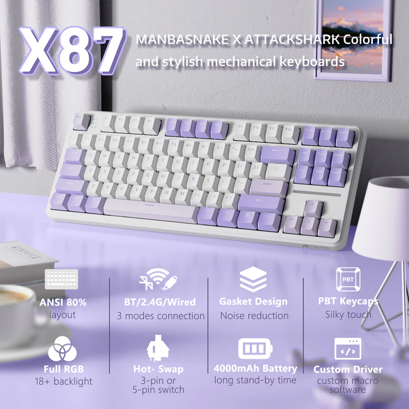 ATTACK SHARK X87