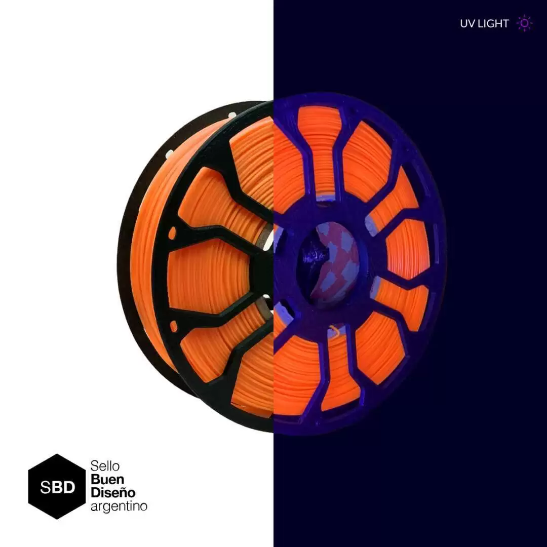 Filamento 3D Fluorescente