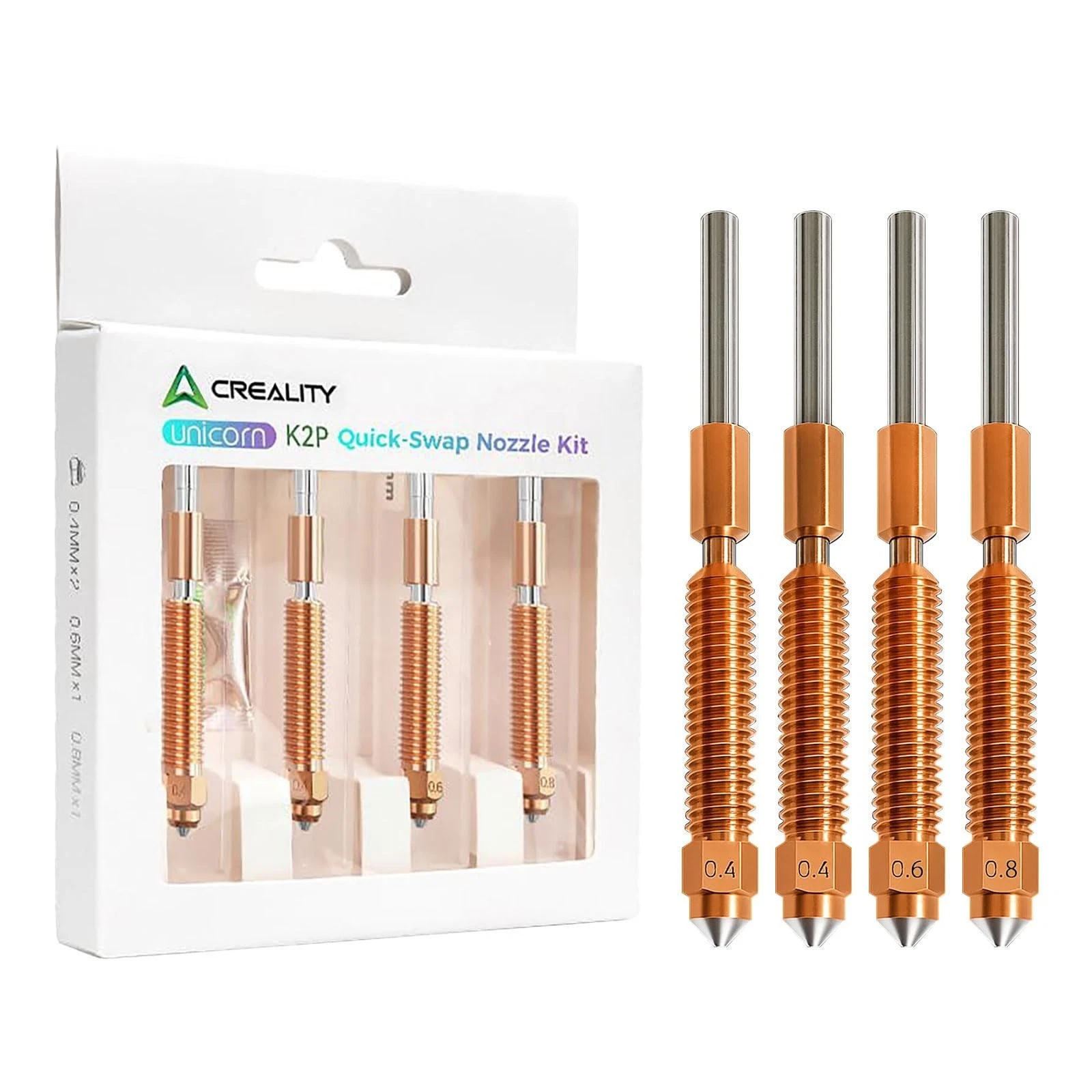 Kit de boquillas Creality Quick-Swap